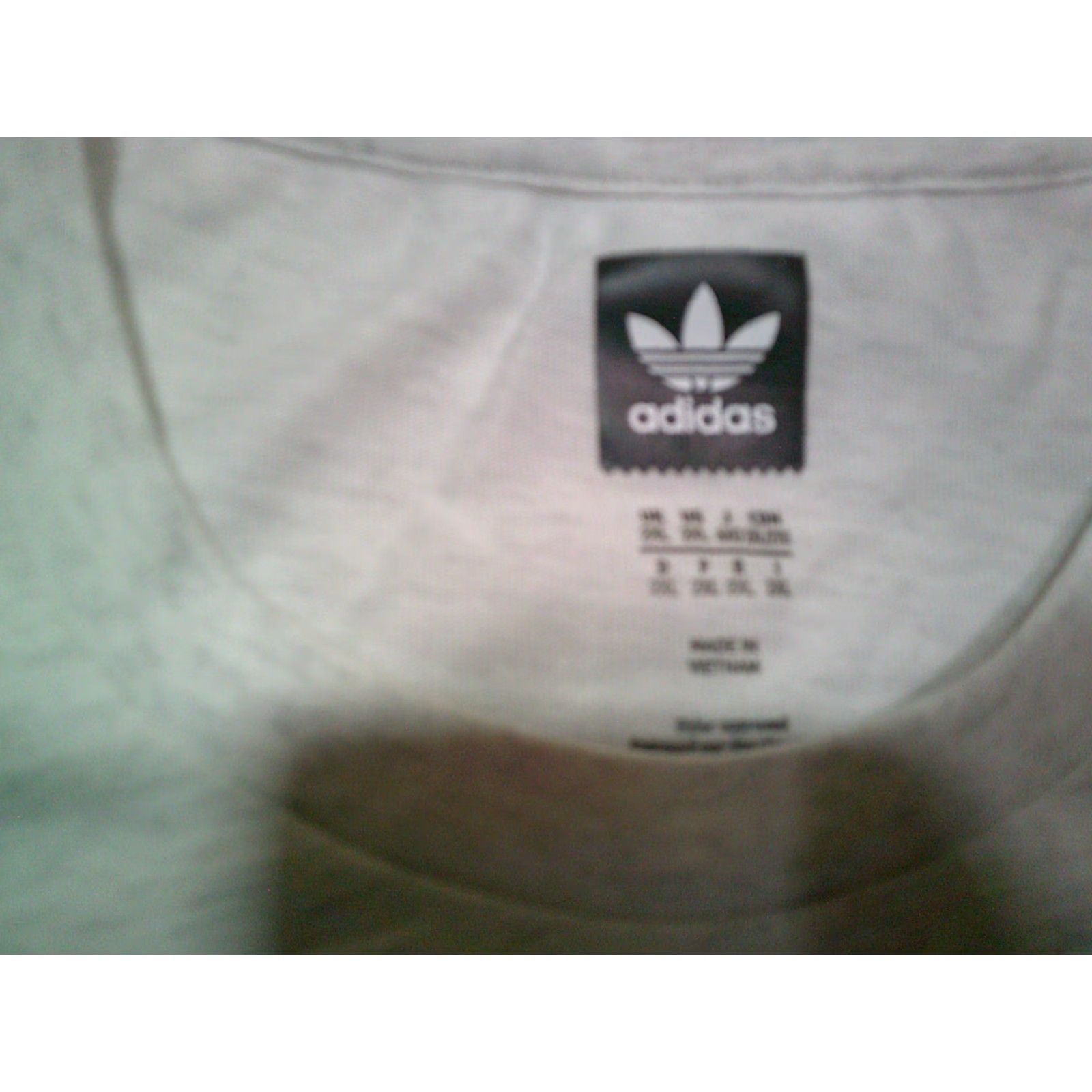 Adidas Adidas T Shirt Mens 2XL Gray Soccer Short Sleeve Logo Shirt Mens XXl Size US XXL / EU 58 / 5 - 4 Thumbnail