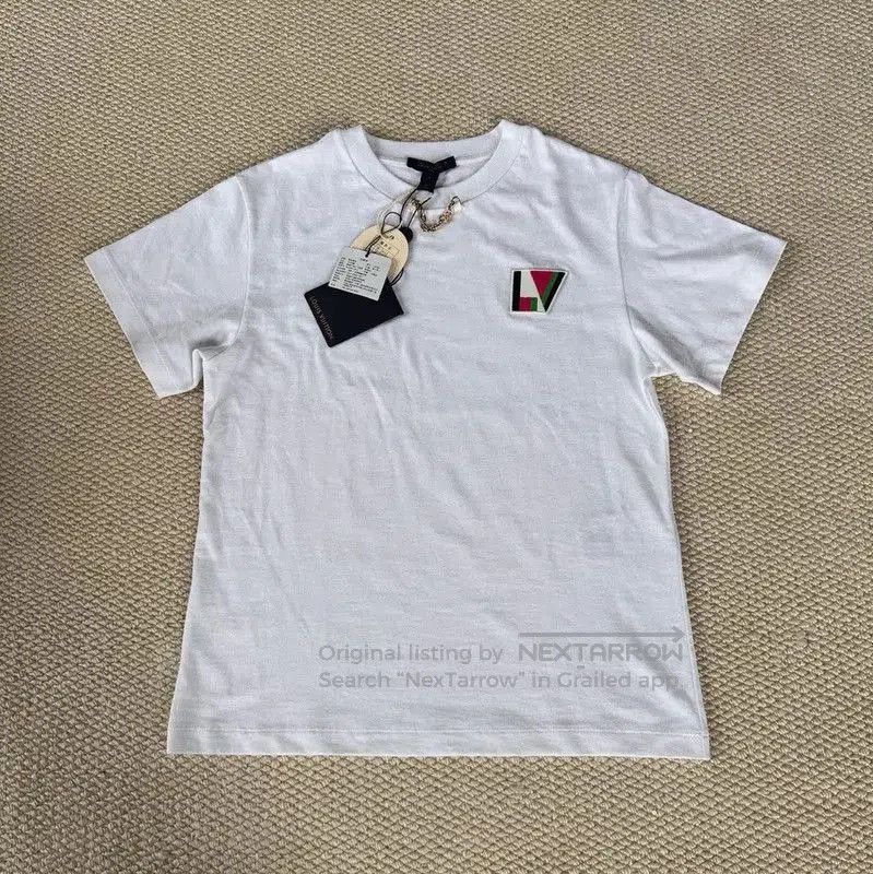 Louis Vuitton Louis Vuitton White Cotton Women's T. Size S / US 4 / IT 40 - 1 Thumbnail