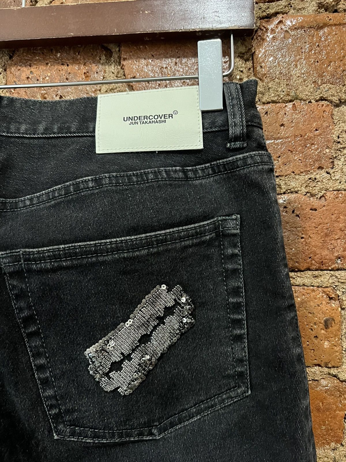 Undercover Undercover Razor Blade Raw Hem Denim Jeans Size 2 | Grailed