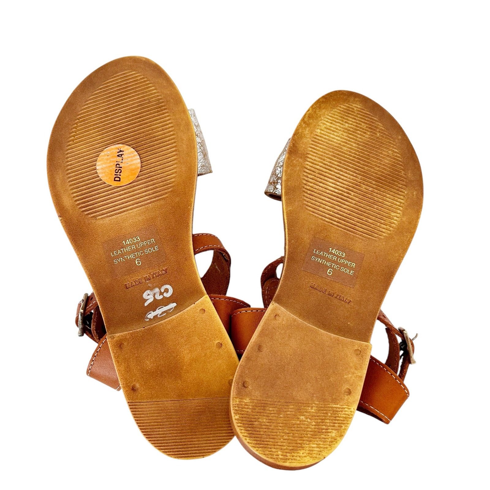Other Niccolo Vacari Silver Leather Sandals Sz 6 Size US 6 / IT 36 - 5 Thumbnail