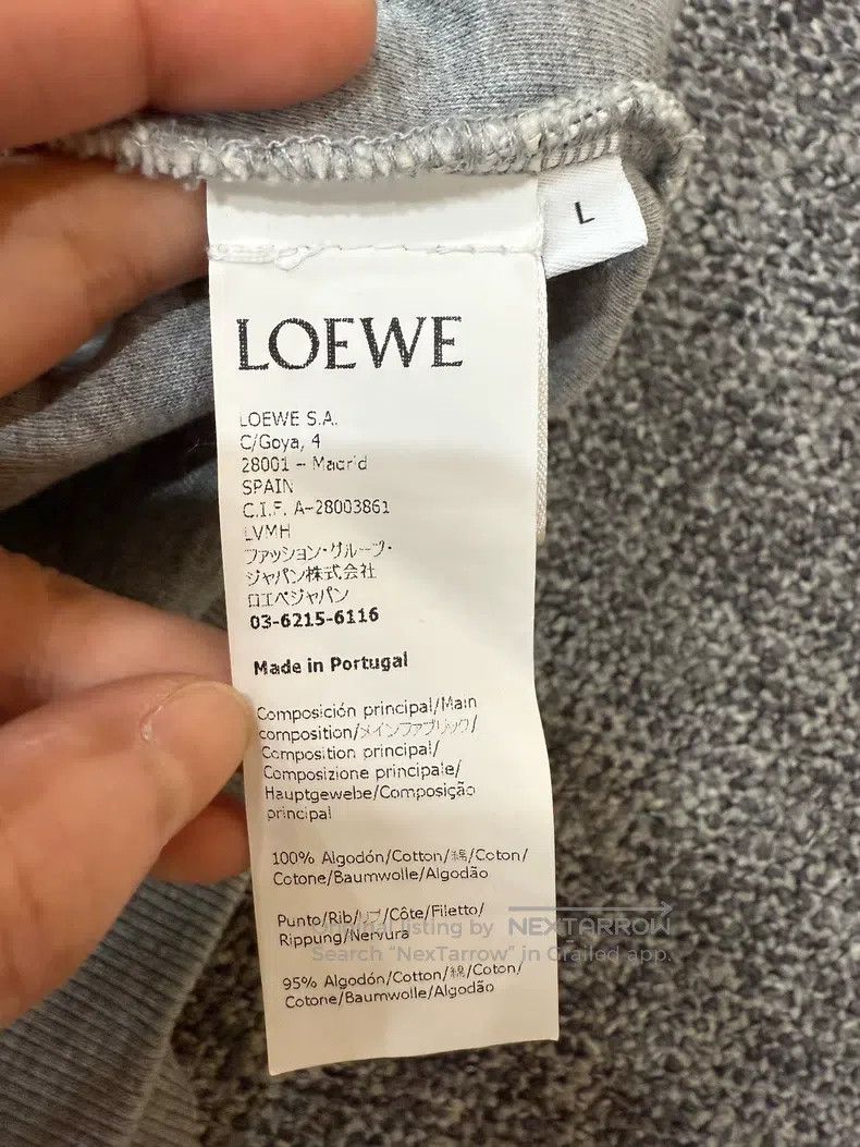 Loewe Loewe Hoodie Size L / US 10 / IT 46 - 3 Thumbnail