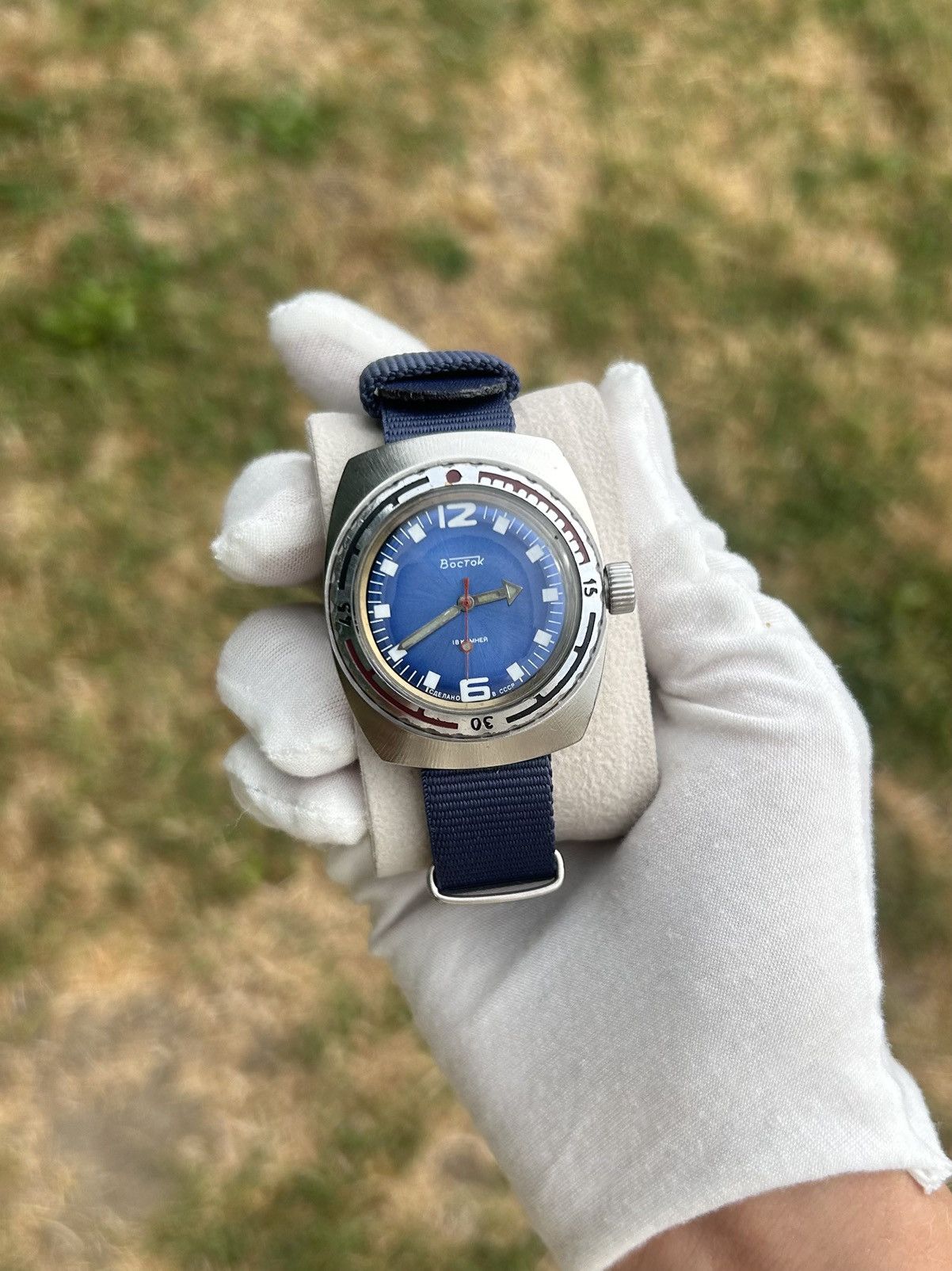 Vintage Watch Vostok Amphibia USSR Soviet Mechanical 1980s