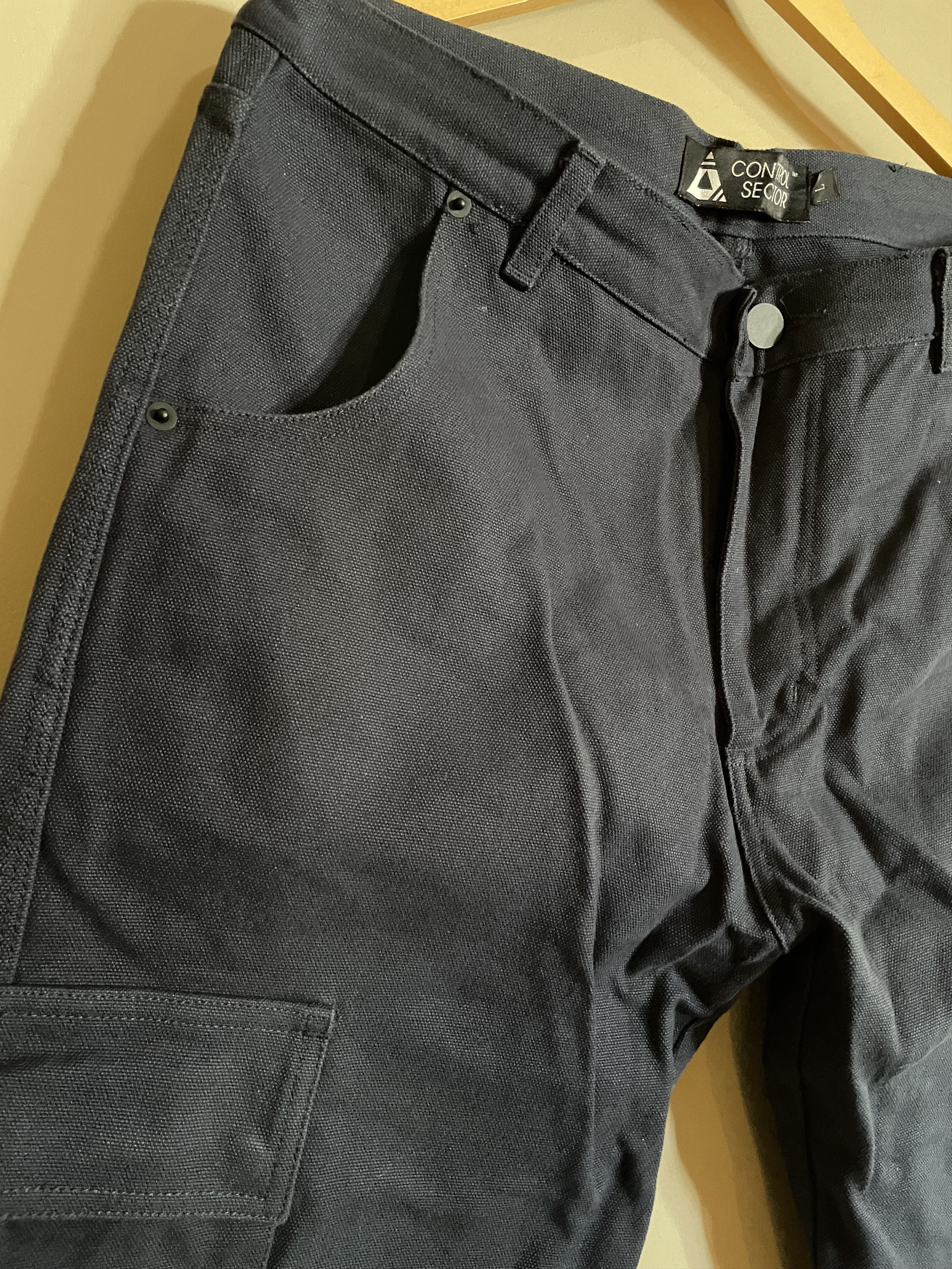 Control Sector Control Sector Blue Canvas Cargo Pants, Men's Large, NWOT Size US 36 / EU 52 - 3 Thumbnail