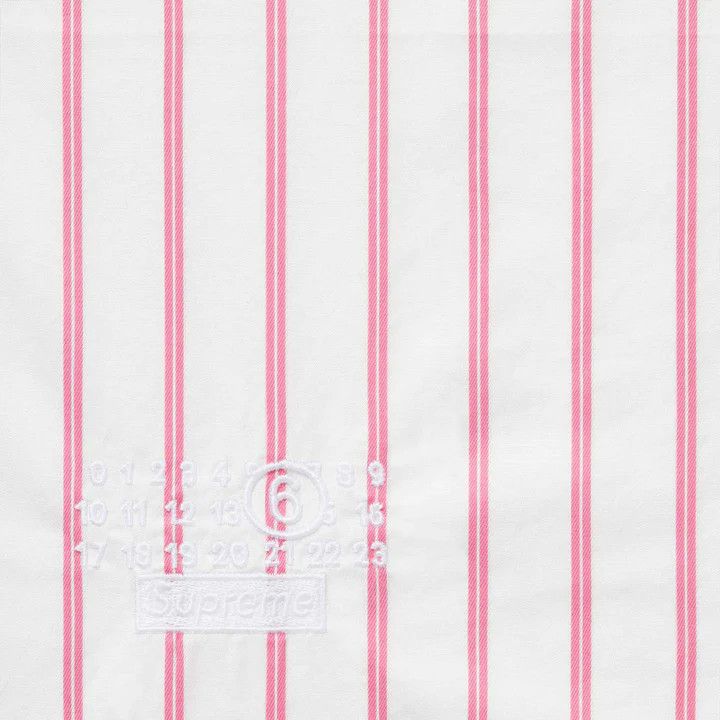Maison Margiela × Supreme Supreme / MM6 Maison Margiela stripe shirt Size US M / EU 48-50 / 2 - 3 Thumbnail