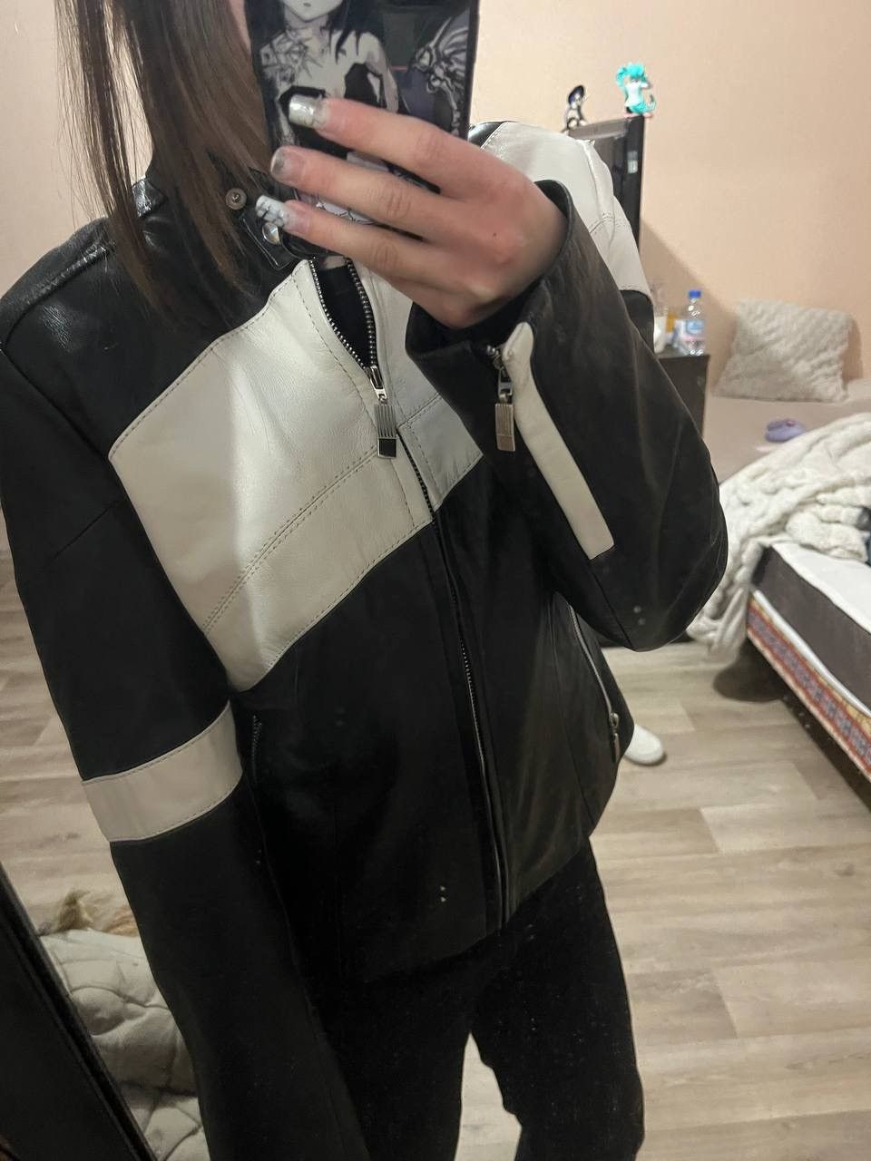 Japanese Brand Vintage Dakota Real Leather Racing Jacket Size M / US 6-8 / IT 42-44 - 12 Thumbnail