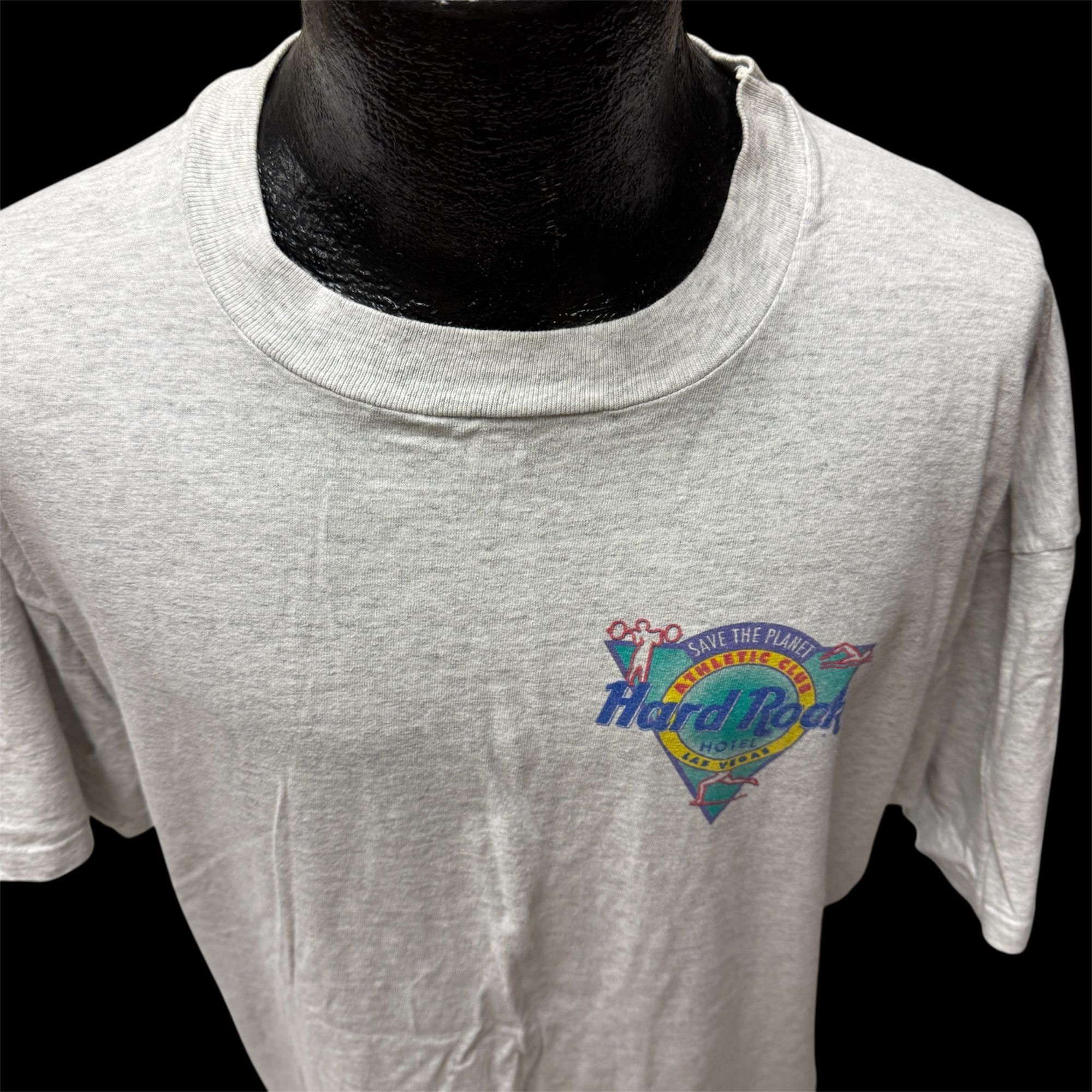 Anvil 90’s Heather Hard Rock Hotel LAS VEGAS ATHLETIC CLUB T Shirt Size US XXL / EU 58 / 5 - 4 Thumbnail