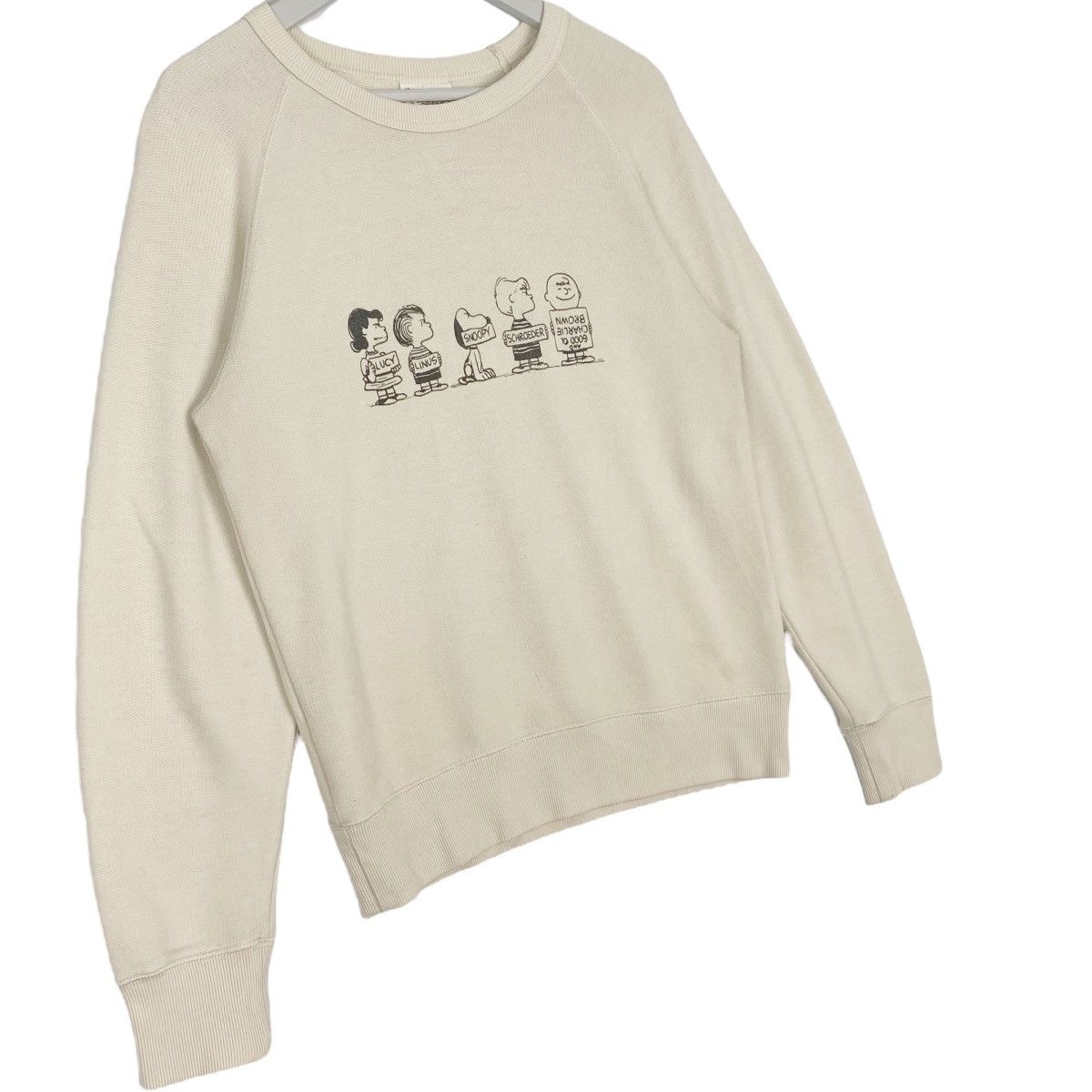Other Vintage Peanuts Snoopy Printed Crewneck Sweatshirt Beige Size US L / EU 52-54 / 3 - 3 Thumbnail
