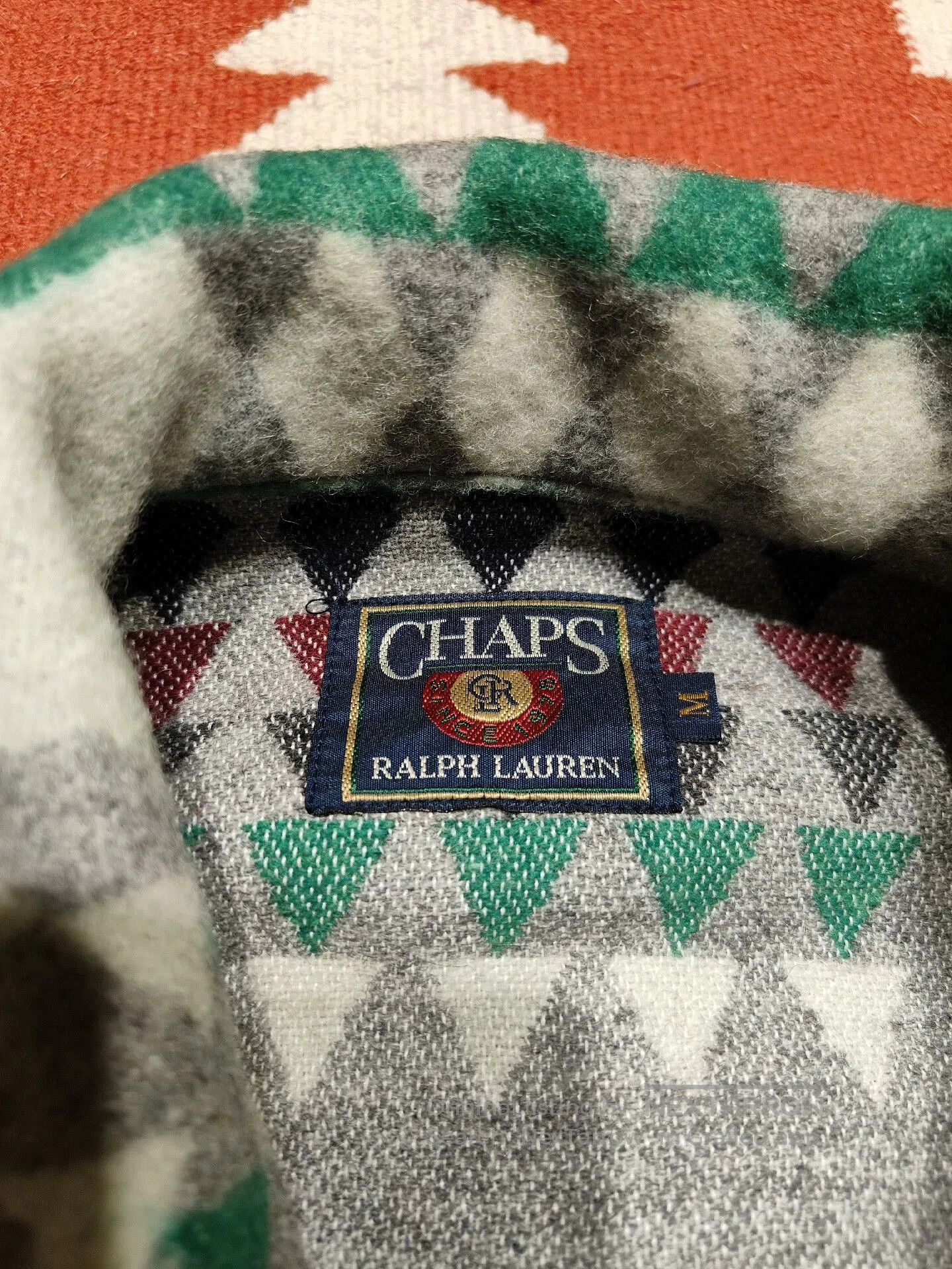 VINNY's Vintage Ralph Lauren Chaps Wool Jacket. Size US M / EU 48-50 / 2 - 3 Thumbnail