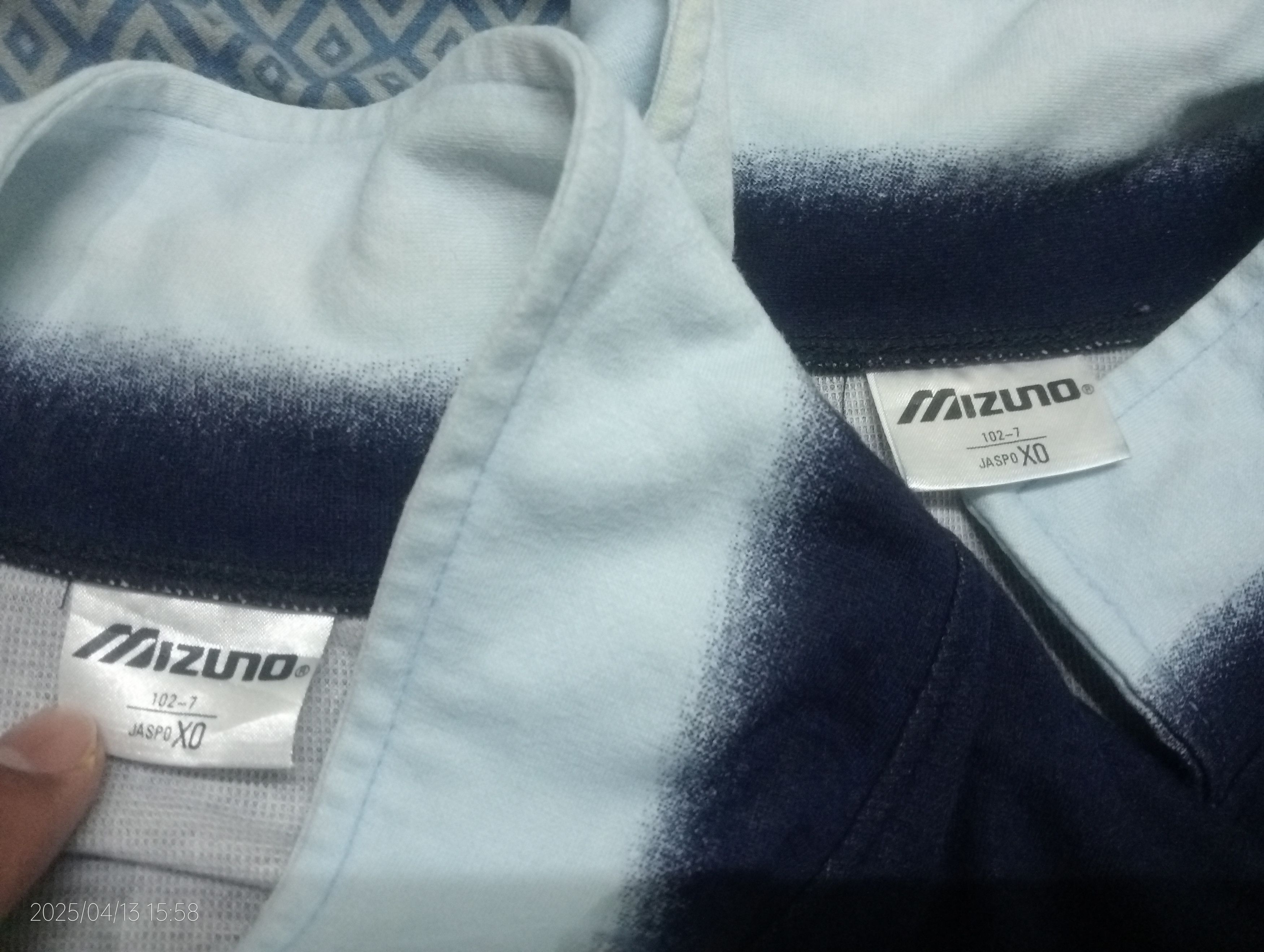 Mizuno 🔥Bundles of Two VTG '80s Single Stitch Mizuno Flame Jersey Size US L / EU 52-54 / 3 - 12 Thumbnail