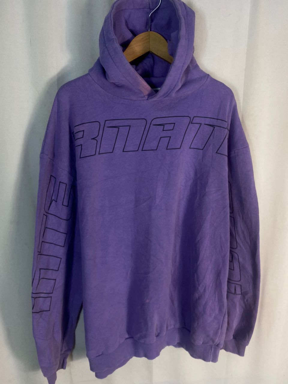 Boohoo Unisex🔥Boohooman printed baggy hoodie Size US L / EU 52-54 / 3 - 12 Thumbnail