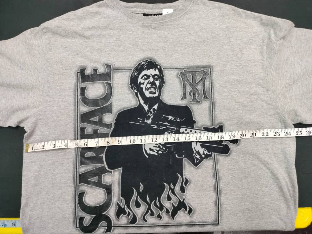 Universal Studios Vintage Scarface Tony Montana with Machine Gun Size US XL / EU 56 / 4 - 6 Thumbnail