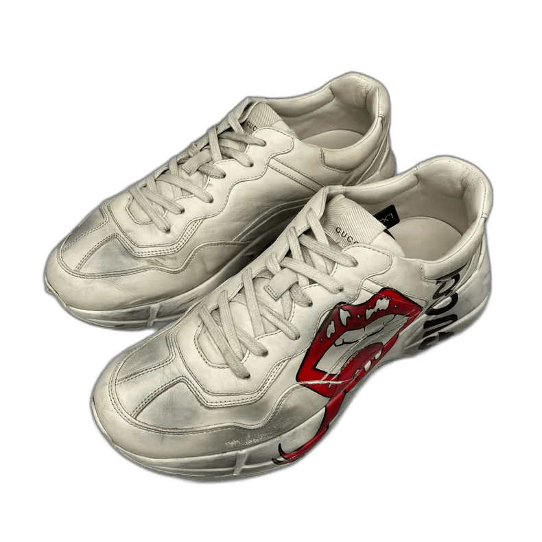Gucci Gucci Red Lip Vintage Dad Sneakers-yf Size US 9.5 / EU 42-43 - 1 Thumbnail