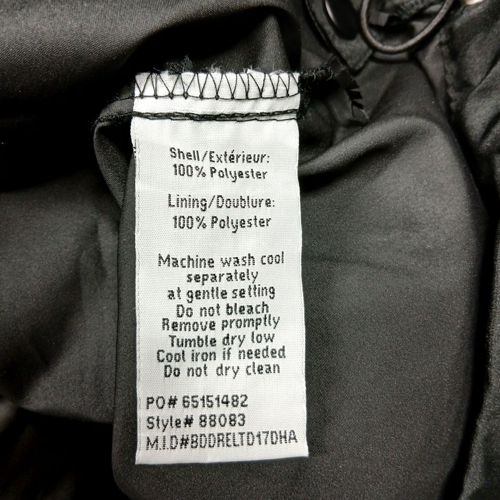 Vintage North End Jacket Windbreaker Mens 2XL Black Logo Full Zip Lightweight Casual Travel Outdoors Size US XXL / EU 58 / 5 - 6 Thumbnail