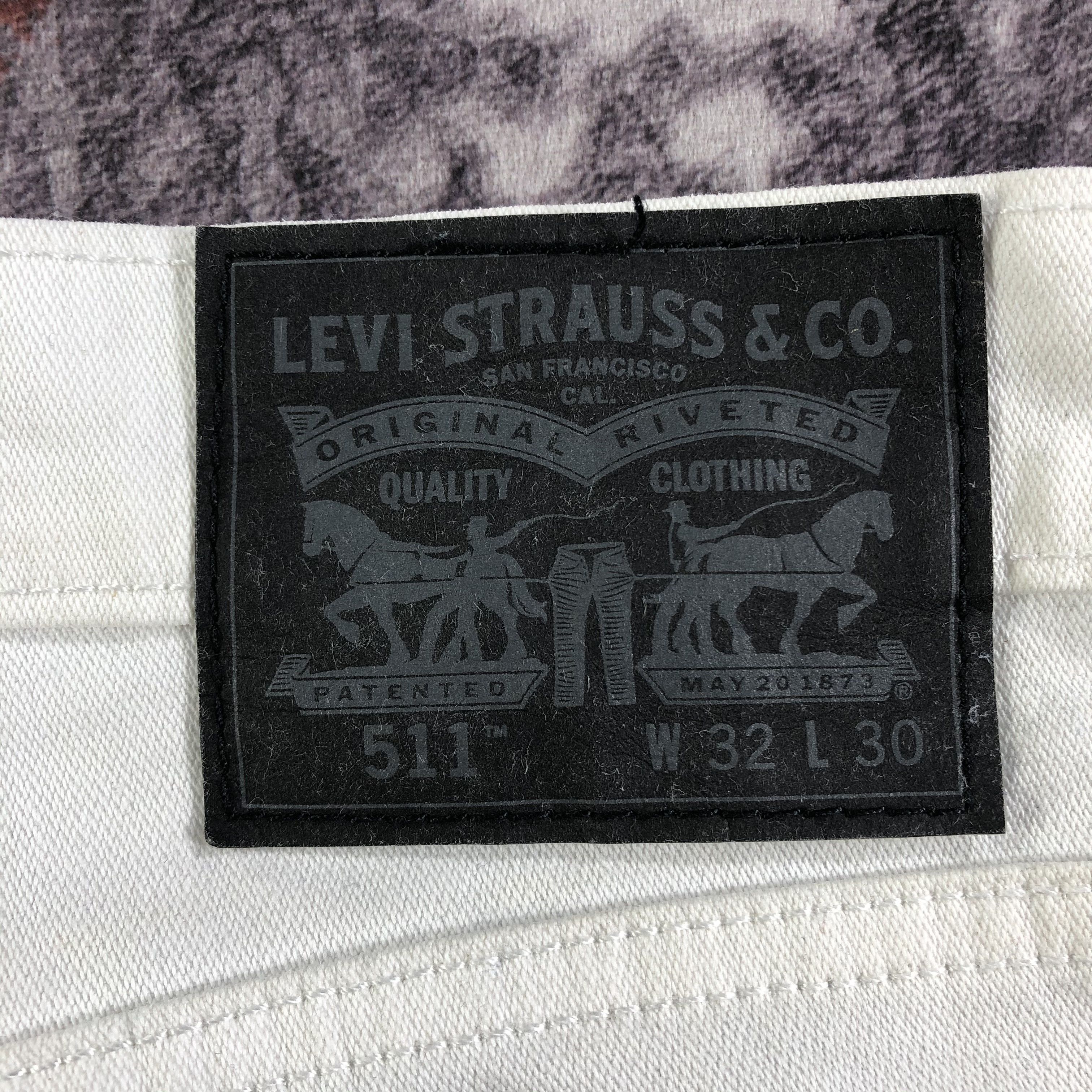 Levi's × Levi's Vintage Clothing × Vintage Vintage Levis 511 Slim Jeans -JM3199 Size US 34 / EU 50 - 5 Thumbnail