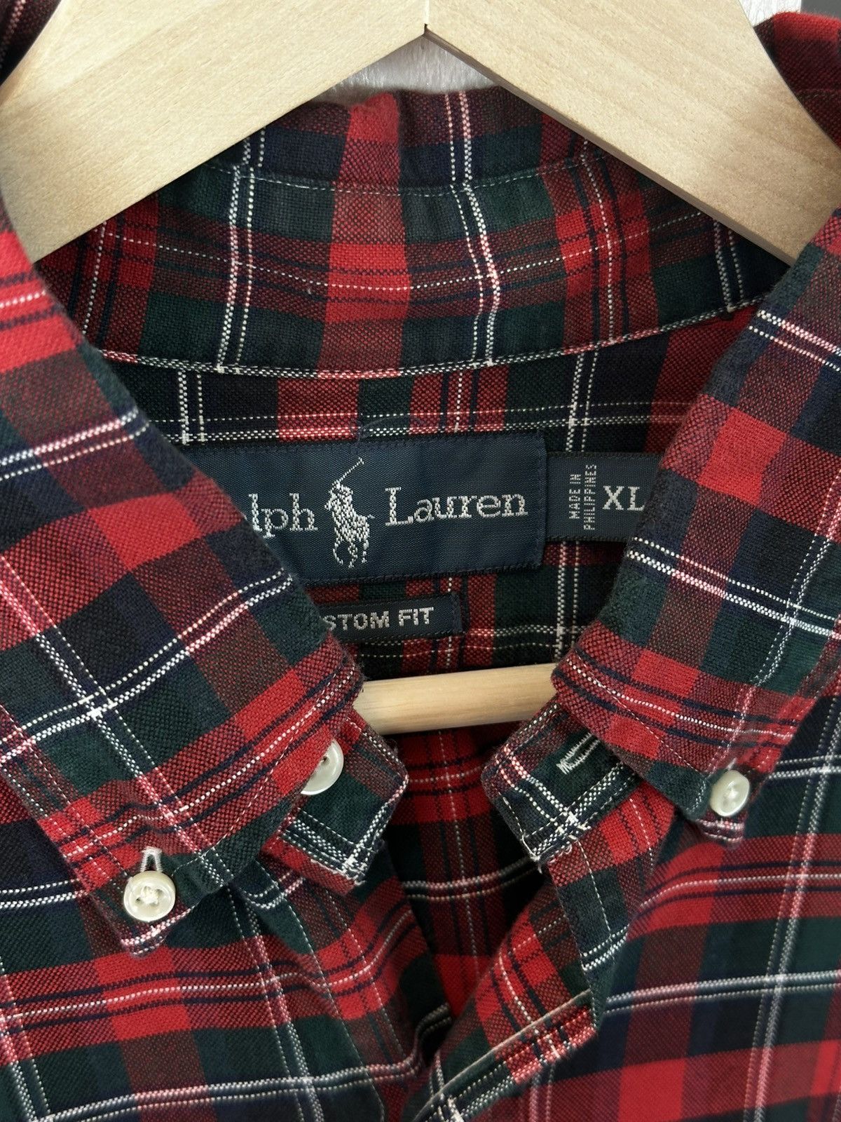 Ralph Lauren Vintage Polo Ralph Lauren Shirt Long Sleeve Check Size XL Size US XL / EU 56 / 4 - 6 Thumbnail