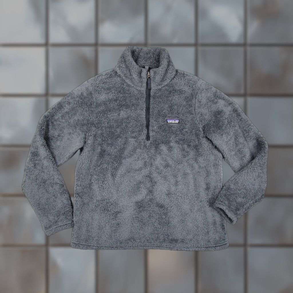 Patagonia Patagonia Sweater Womens XL Gray Los Gatos 1/4 Zip Fleece Pullover High Pile Size XL / US 12-14 / IT 48-50 - 1 Thumbnail