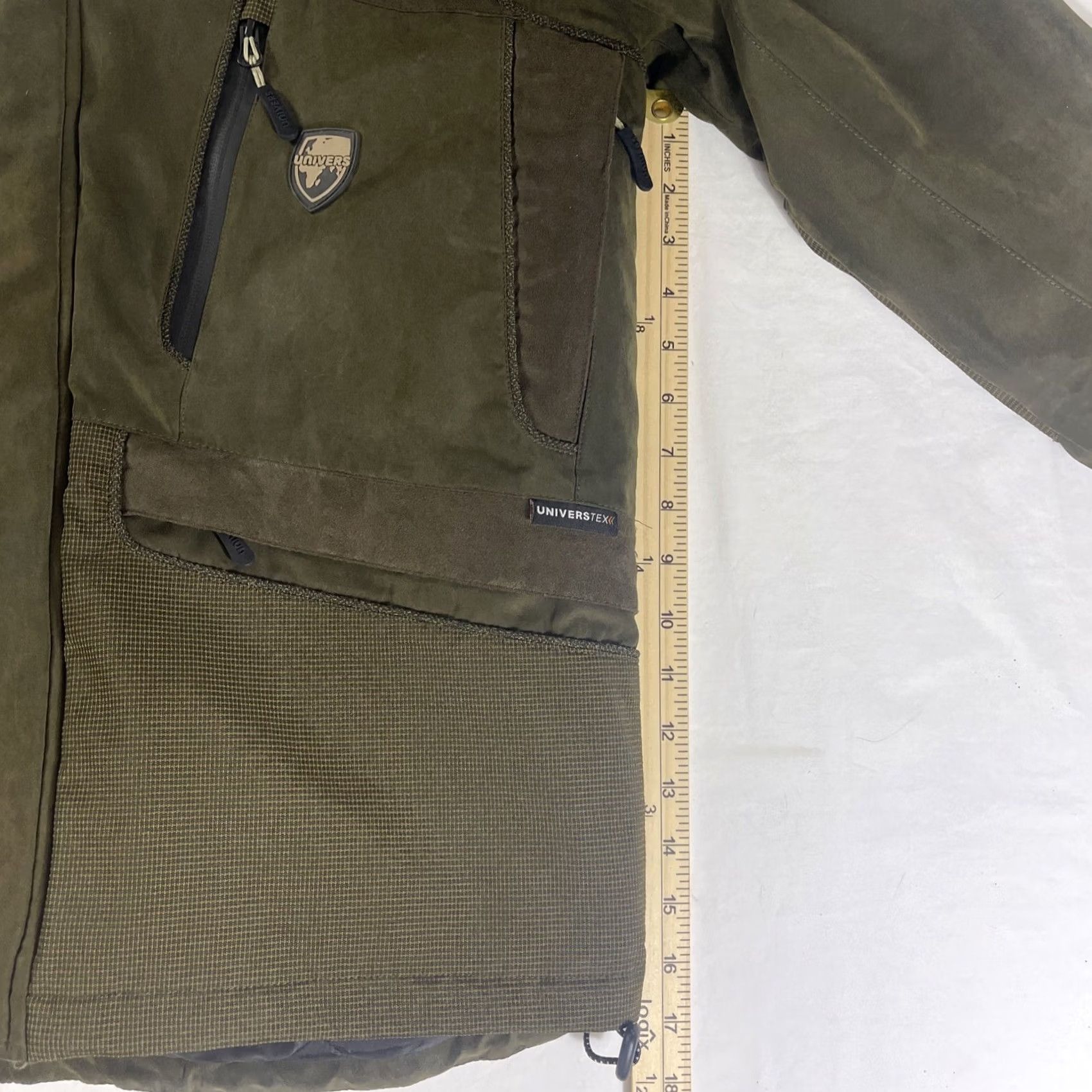 John Richmond VINTAGE Richmond UniversAL JACKET Hunting Jacket 2XL GREEN/DARK GREEN MEN Size US XXL / EU 58 / 5 - 6 Thumbnail