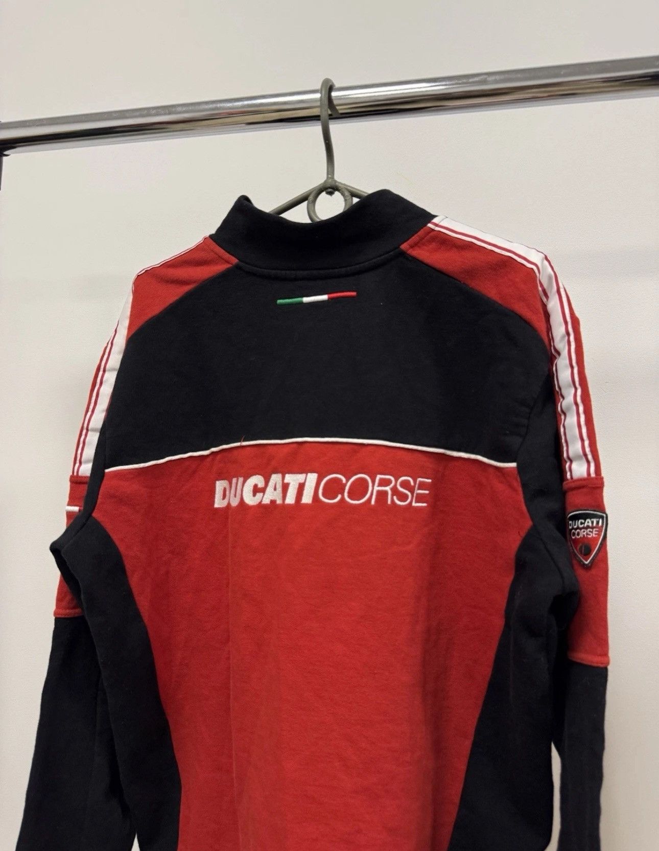 Ducati Vintage Ducati Corse Italy Sweatshirt 1/4 Zip Racing Moto Size US M / EU 48-50 / 2 - 3 Thumbnail
