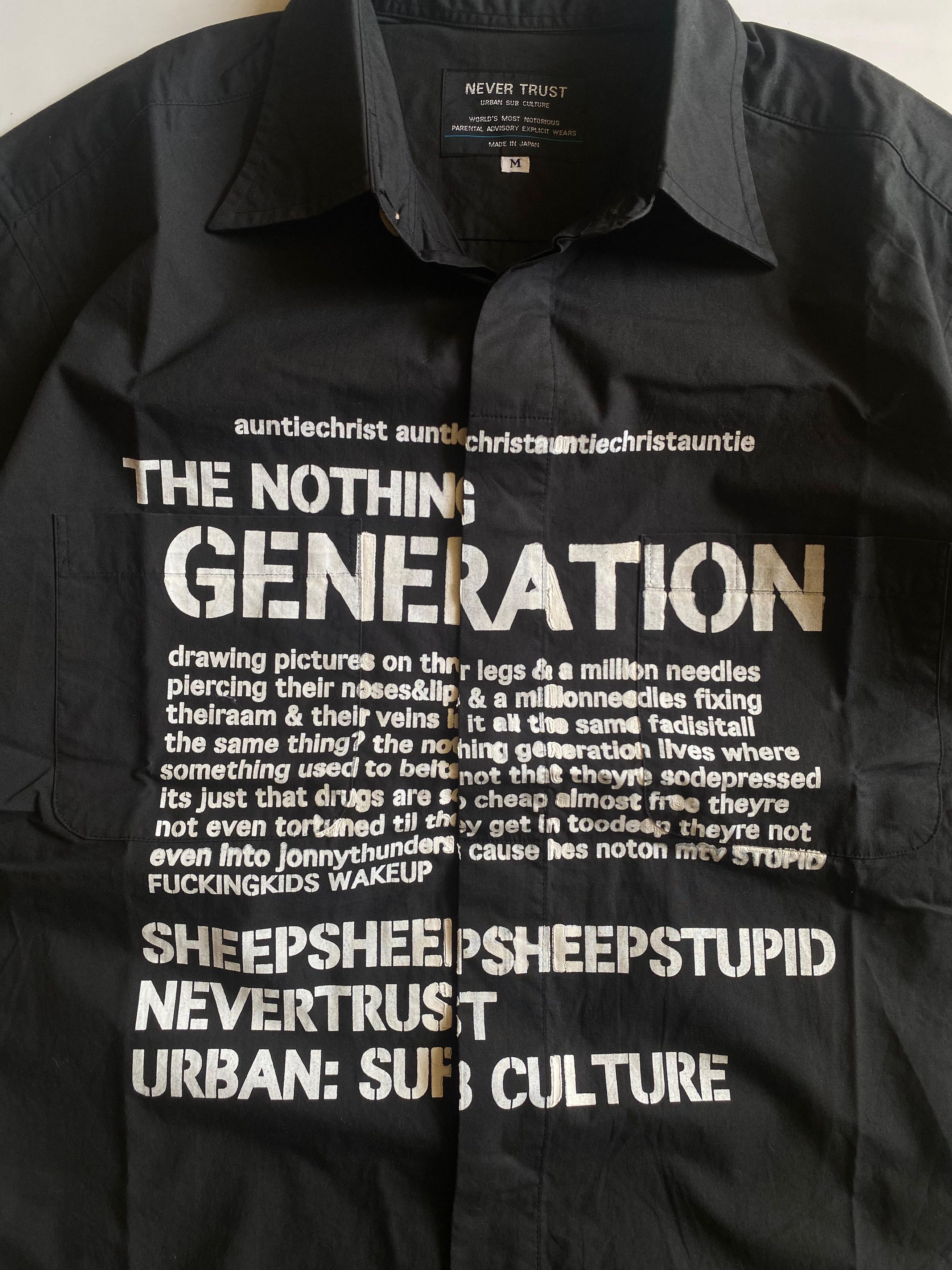Japanese Brand LAST DROP 💥 Japanese Poem Shirt Size US M / EU 48-50 / 2 - 2 Thumbnail
