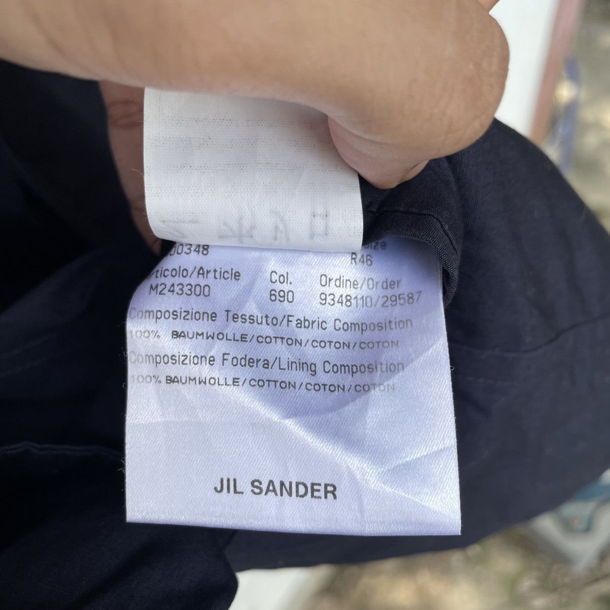 Designer × Jil Sander 💥Jil Sander Casual Jacket Size US M / EU 48-50 / 2 - 10 Thumbnail