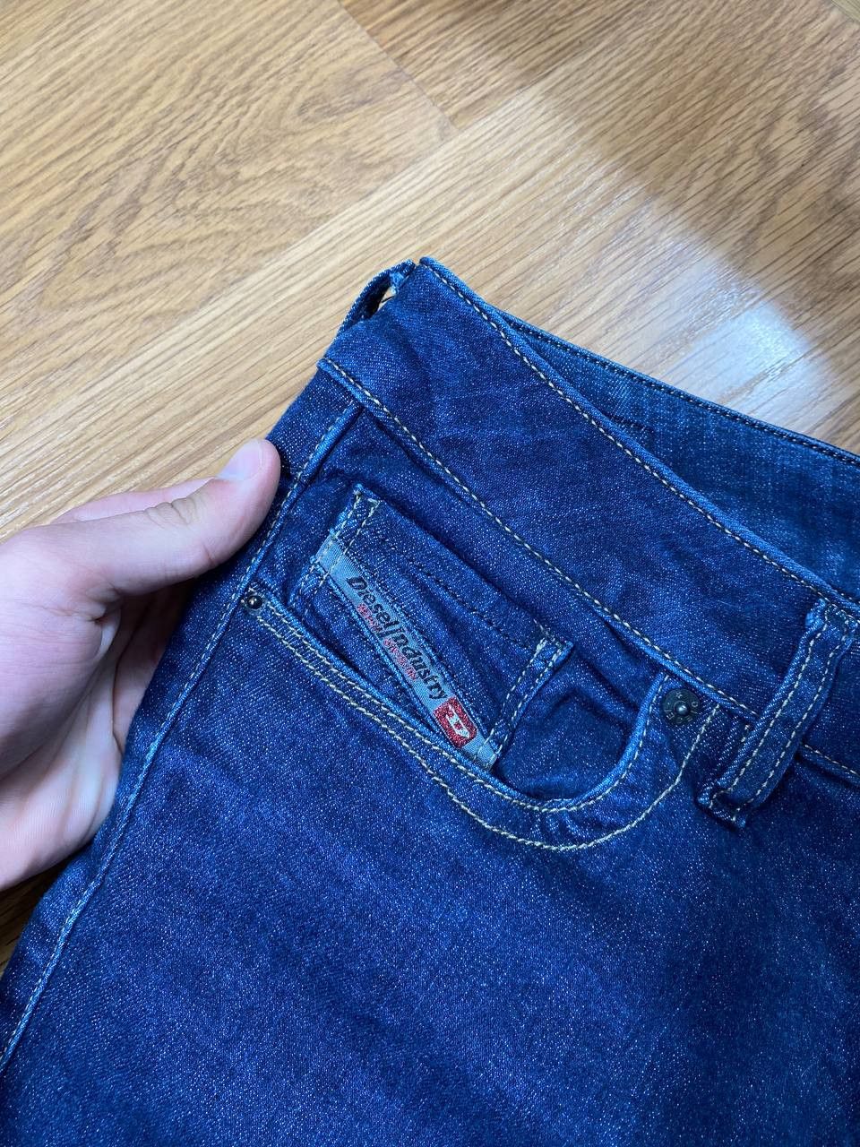 Diesel × Japanese Brand Crazy Crash Dirty Baggy Faded Jean Japan Avant Garde Style Size US 27 - 16 Thumbnail
