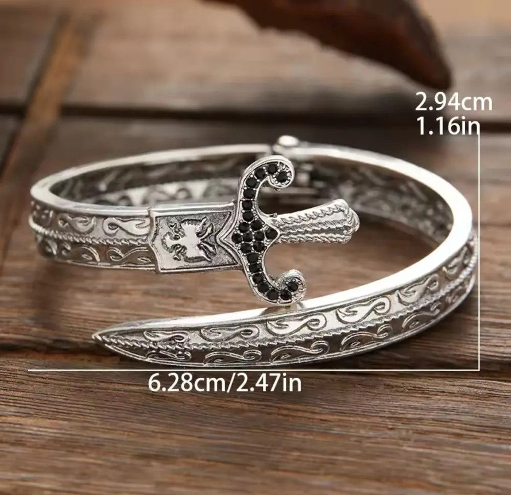 Jewelry Sword Shape Bracelet Size ONE SIZE - 2 Thumbnail