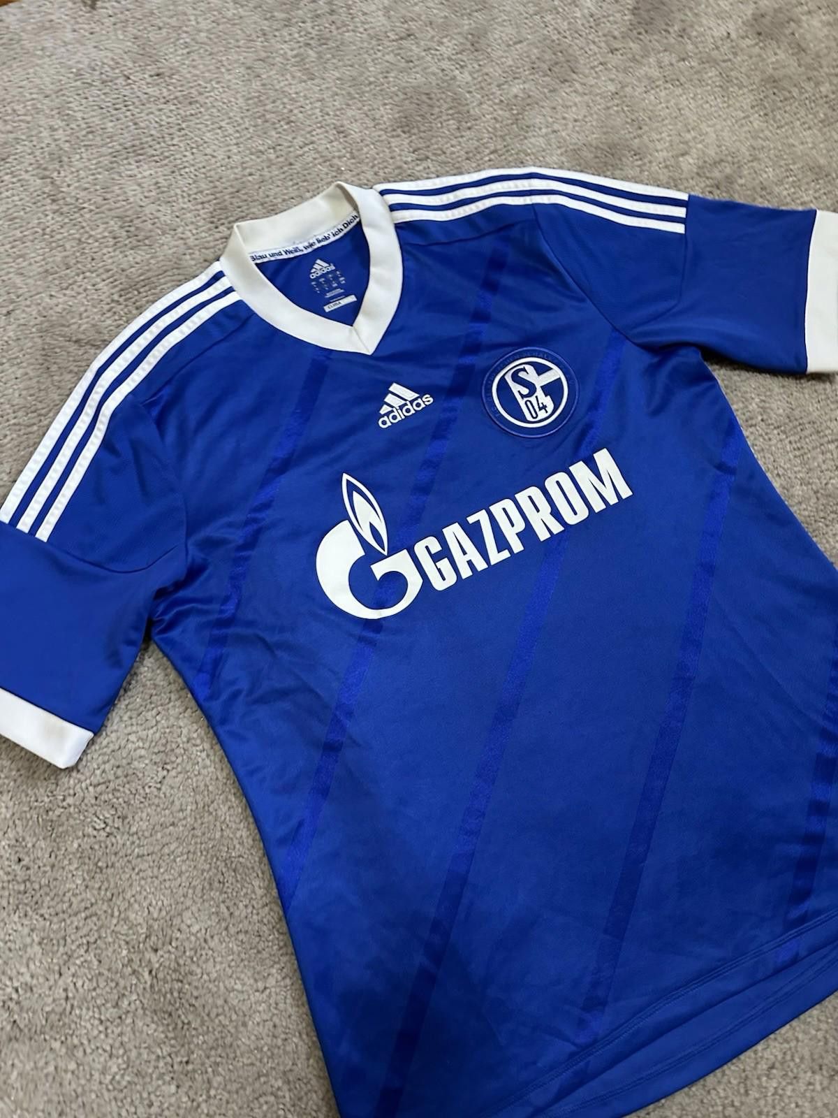 Adidas FC Schalke 04 Home 2012-2013 Football Shirt Soccer Jersey Size US L / EU 52-54 / 3 - 3 Thumbnail