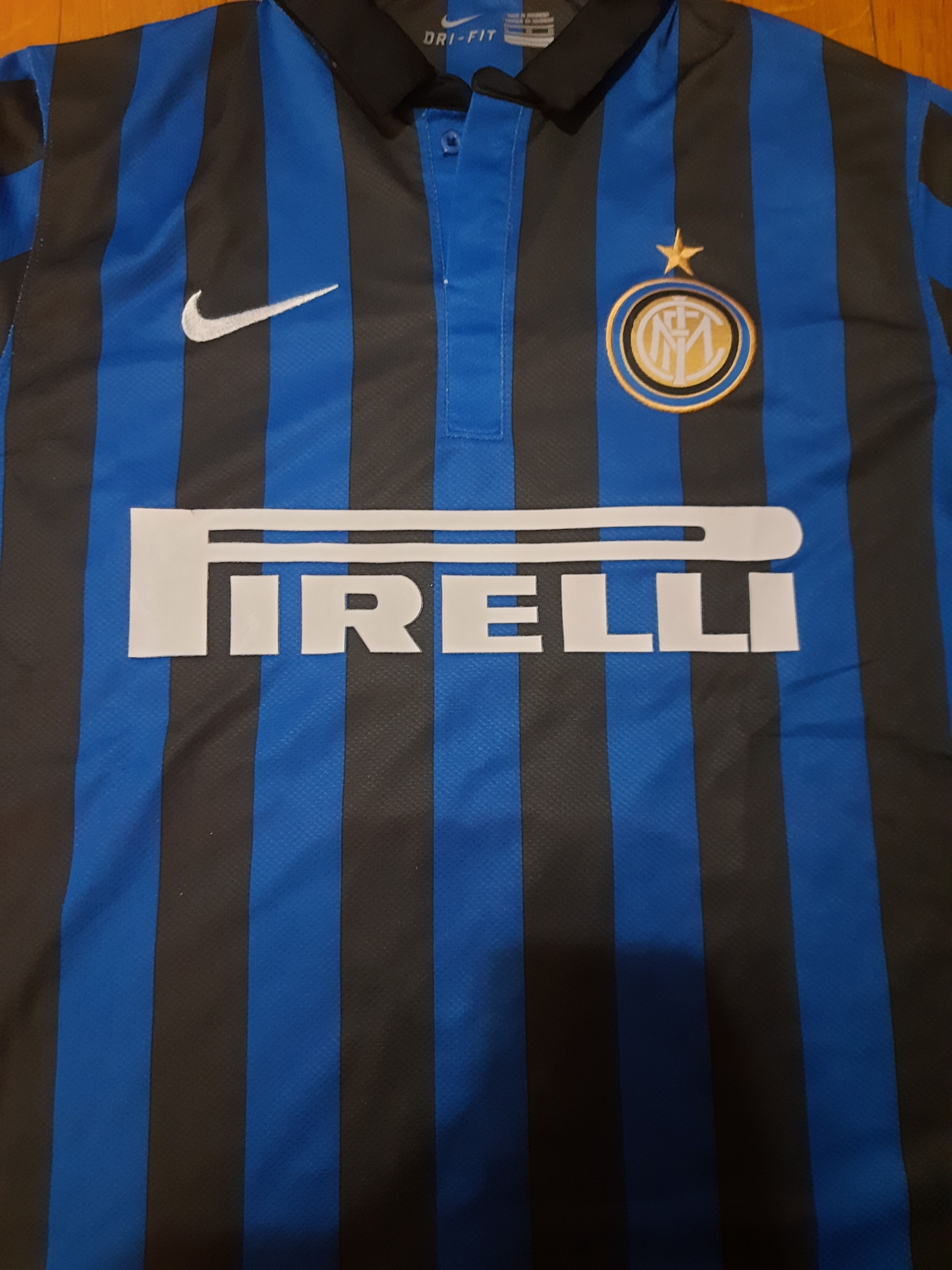 Other Inter Milan Stankovic Football Soccer Size US XL / EU 56 / 4 - 5 Thumbnail