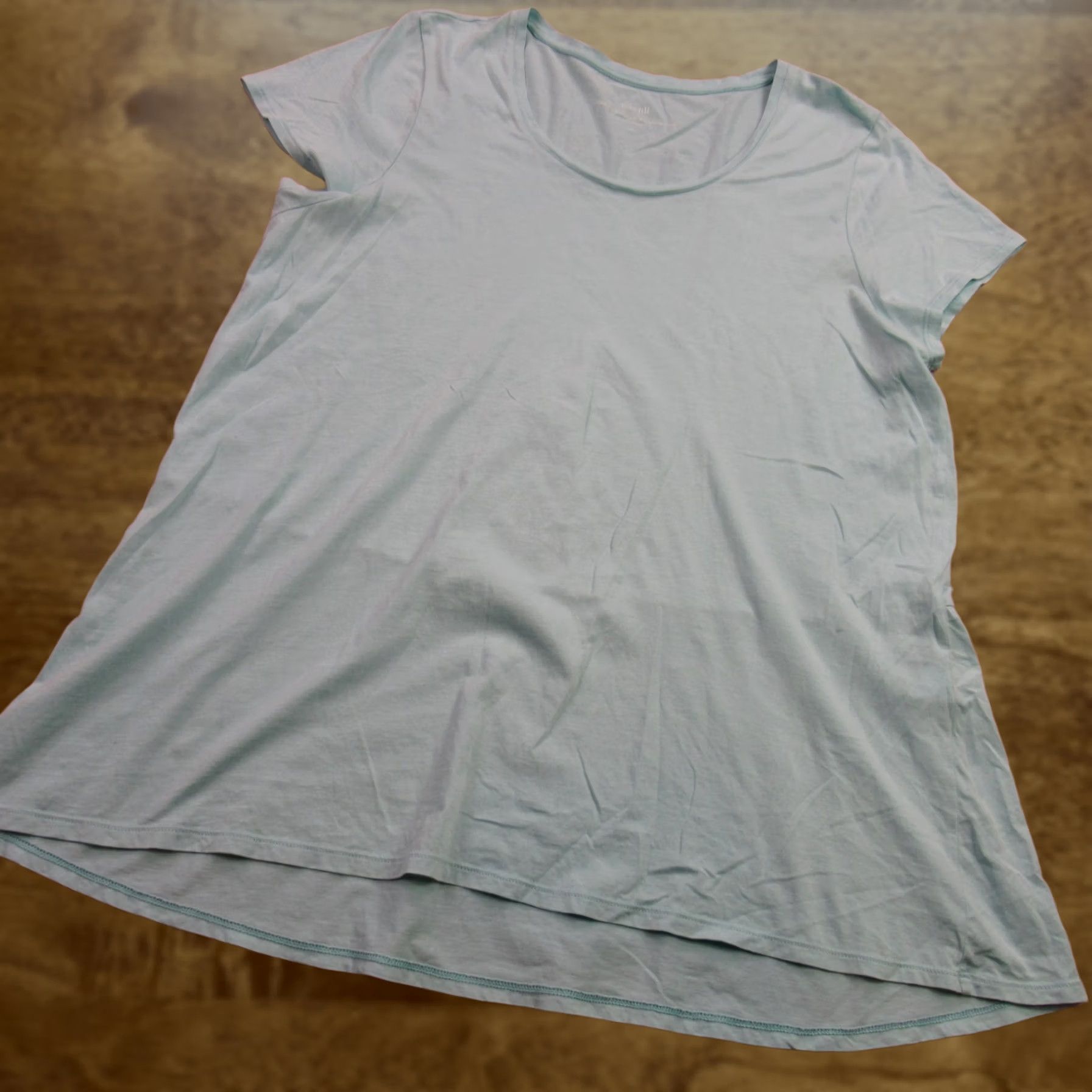 J. Jill J. Jill Shirt Womens XL Short Sleeve Crew Neck Lightweight Green Size XL / US 12-14 / IT 48-50 - 1 Thumbnail