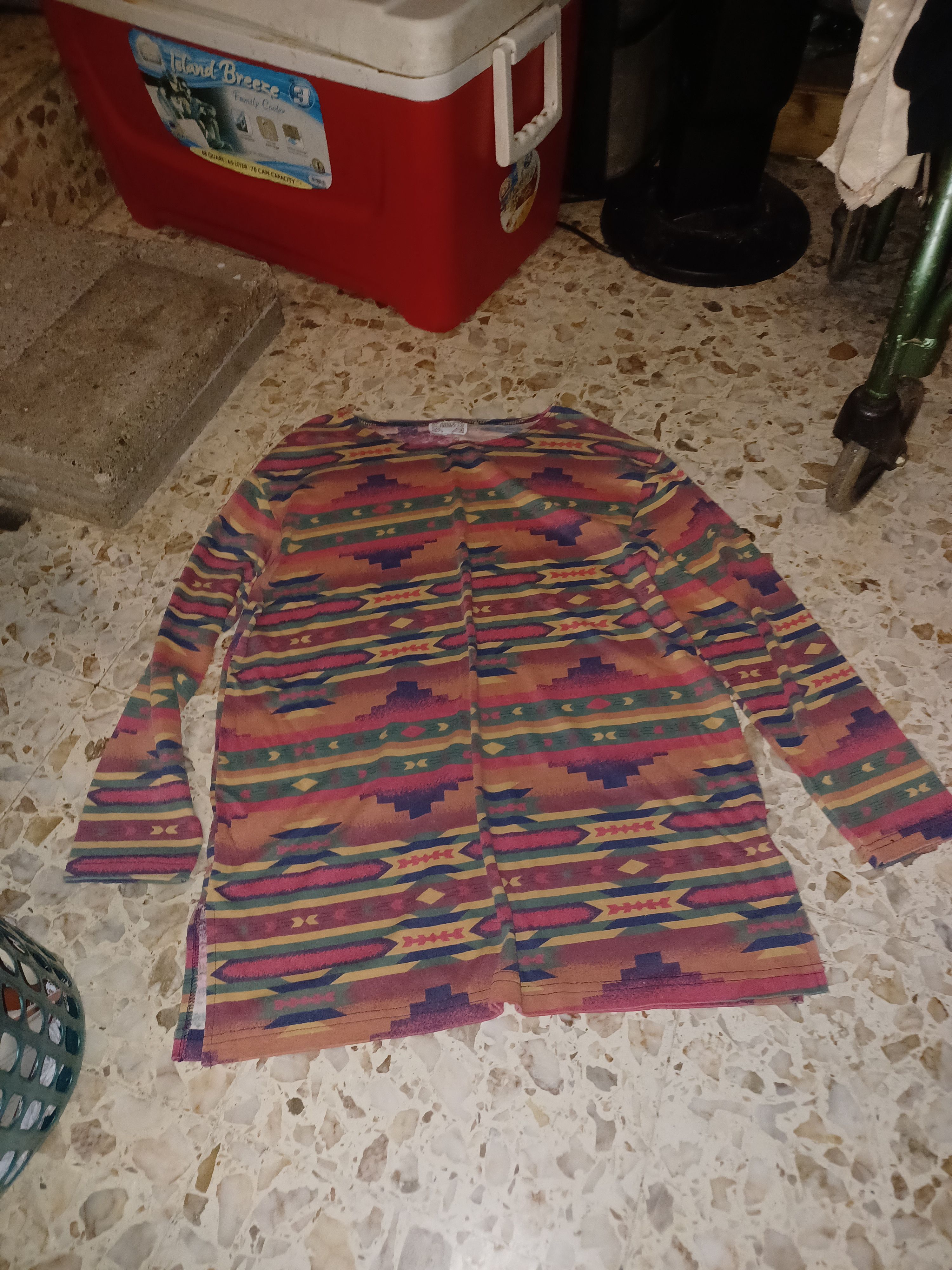 Other Ashly Brent Women's Long Sleeve Tee SZ Large Multicolor Size L / US 10 / IT 46 - 1 Thumbnail