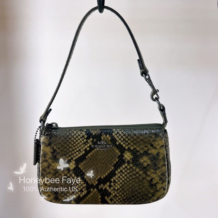 Coach Nolita 19 With Snake Print CCF62 Size ONE SIZE - 1 Thumbnail