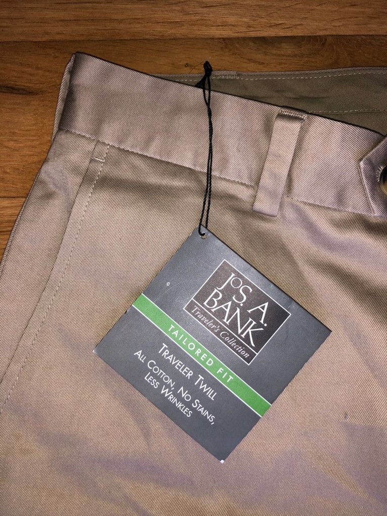 Jos. A. Bank JOS.A.BANK MEN'S FASHIONABLE CHINOS TROUSERS 33/30 NEW Size US 33 - 5 Thumbnail