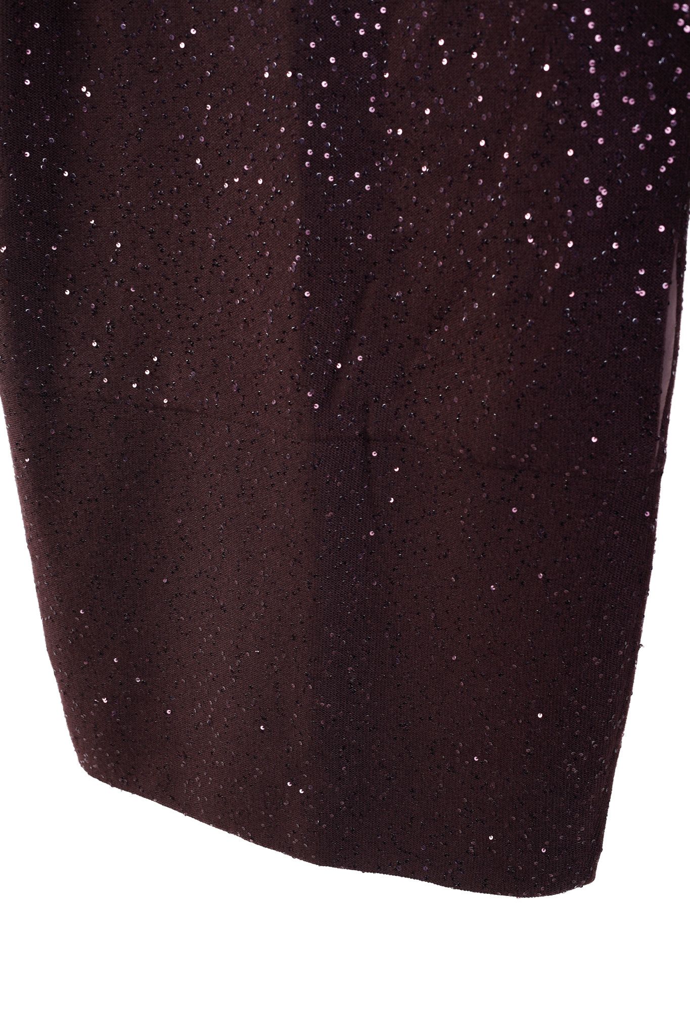 Brunello Cucinelli Brunello Cucinelli Cashmere Purple Sequin Knit Dress Size L / US 10 / IT 46 - 6 Thumbnail