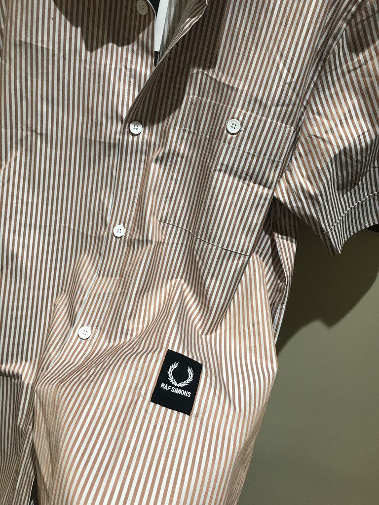 Fred Perry × Raf Simons FRED PERRY X RAF SIMONS PINSTRIPE