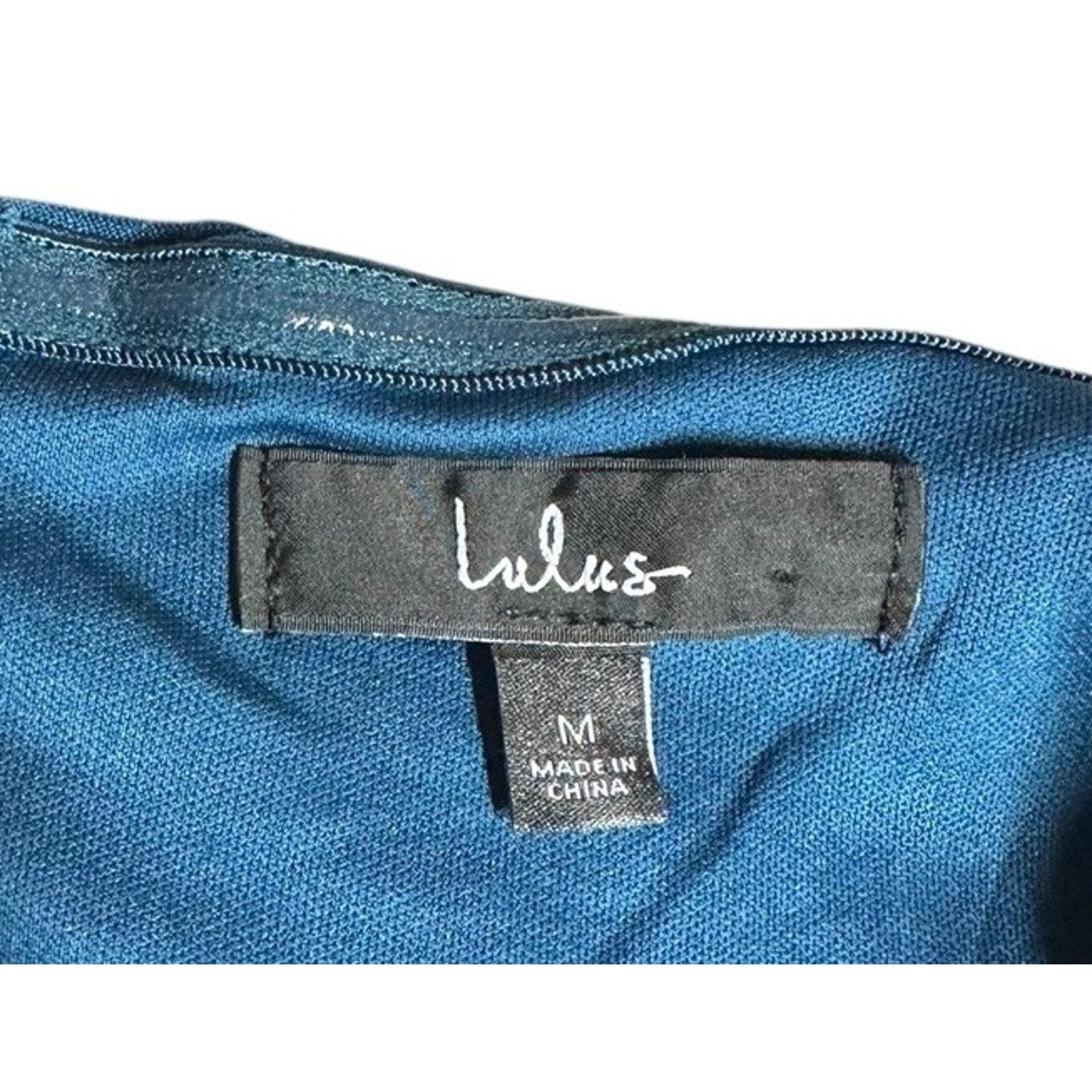 Other Lulus Passionate Aura Teal Blue Strapless Midi Dress Sz M Size M / US 6-8 / IT 42-44 - 10 Thumbnail