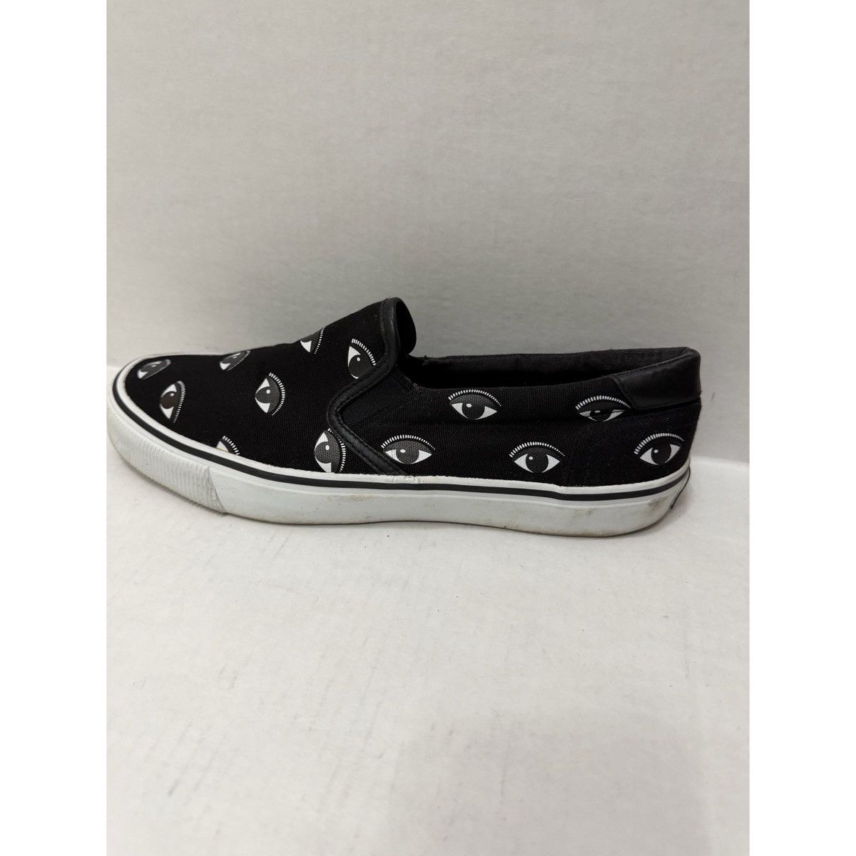 Kenzo KENZO EYE 👁️ BLACK SLIP ON SNEAKERS Size US 9 / EU 42 - 2 Thumbnail
