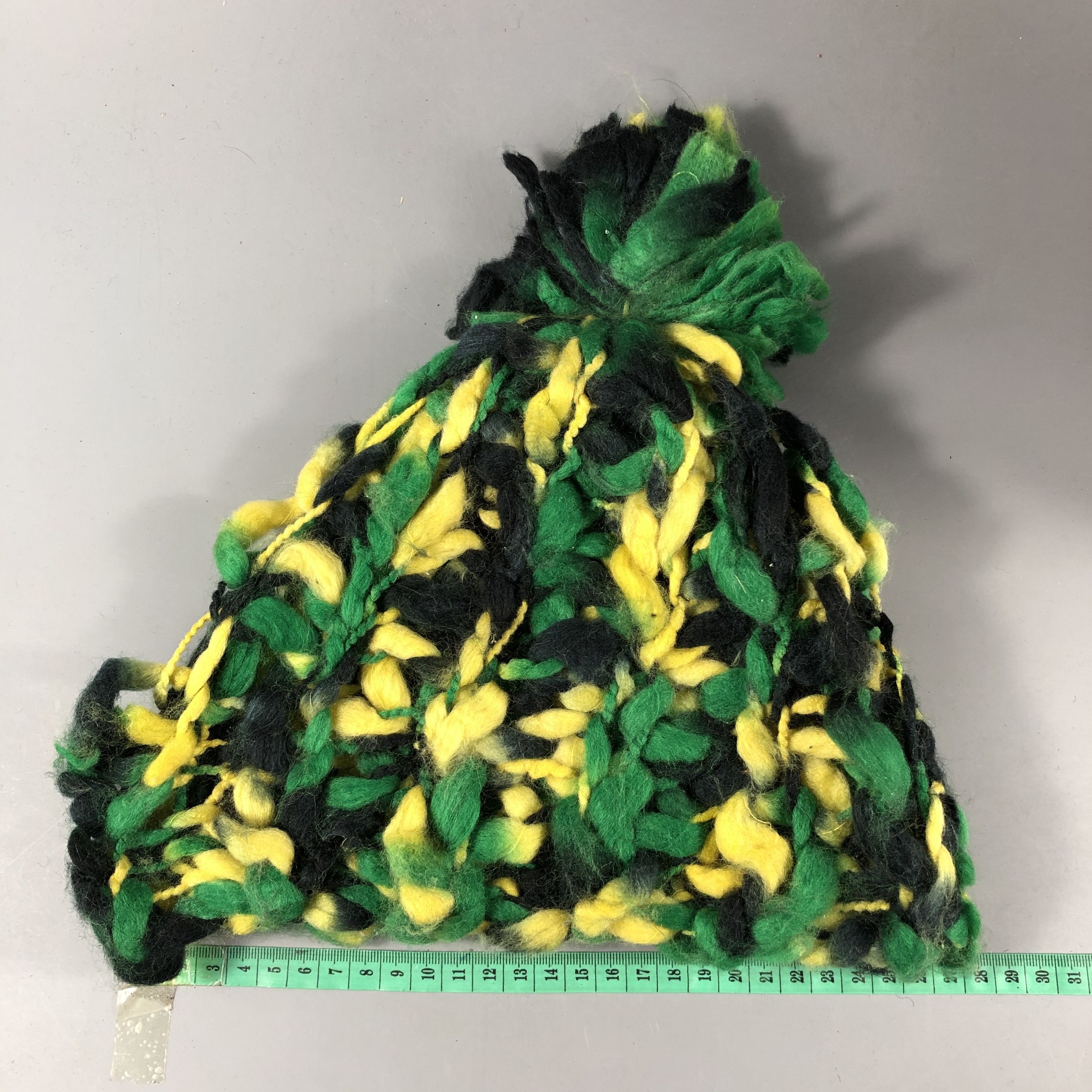 Japanese Brand Cable Knit Crohet Beanie Snowcap Size ONE SIZE - 3 Thumbnail