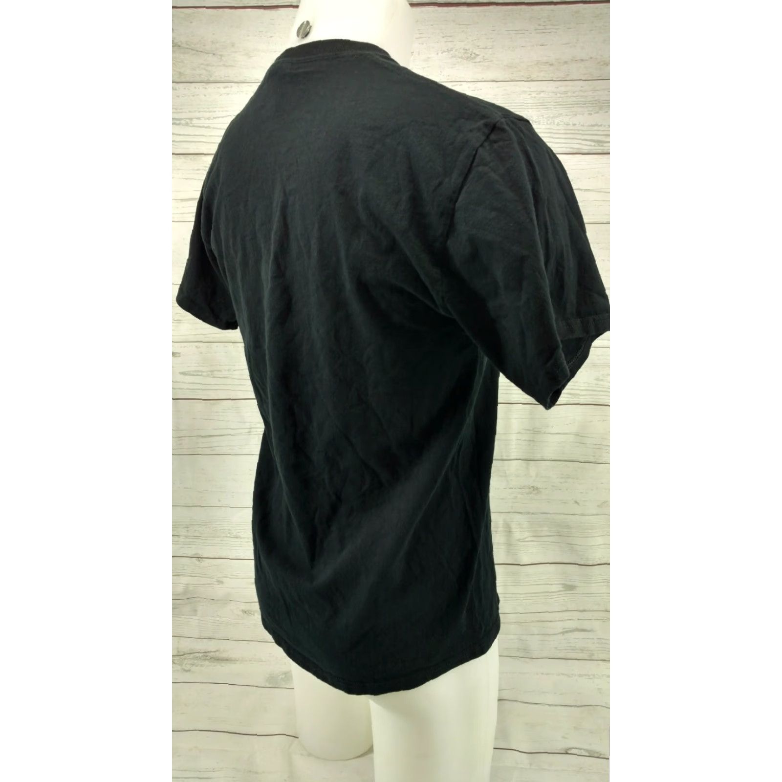 Port & Company DARE TO STAY OFF DRUGS LION Black T-Shirt Port & Company Mens Medium Graphic Tee Size US M / EU 48-50 / 2 - 5 Thumbnail