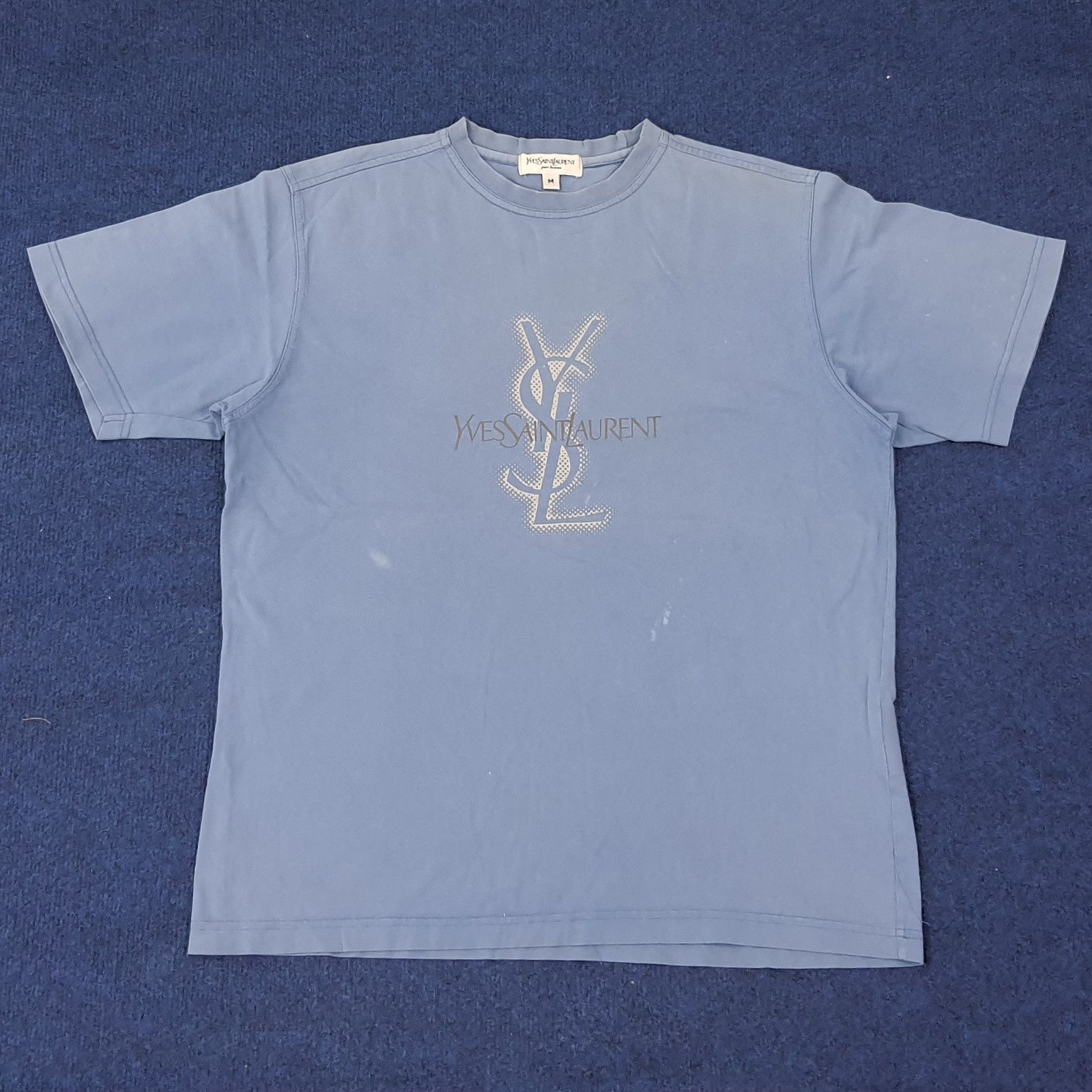 Yves Saint Laurent Vintage YSL Yves Saint Laurent Tshirt C239N36 Size US L / EU 52-54 / 3 - 1 Thumbnail