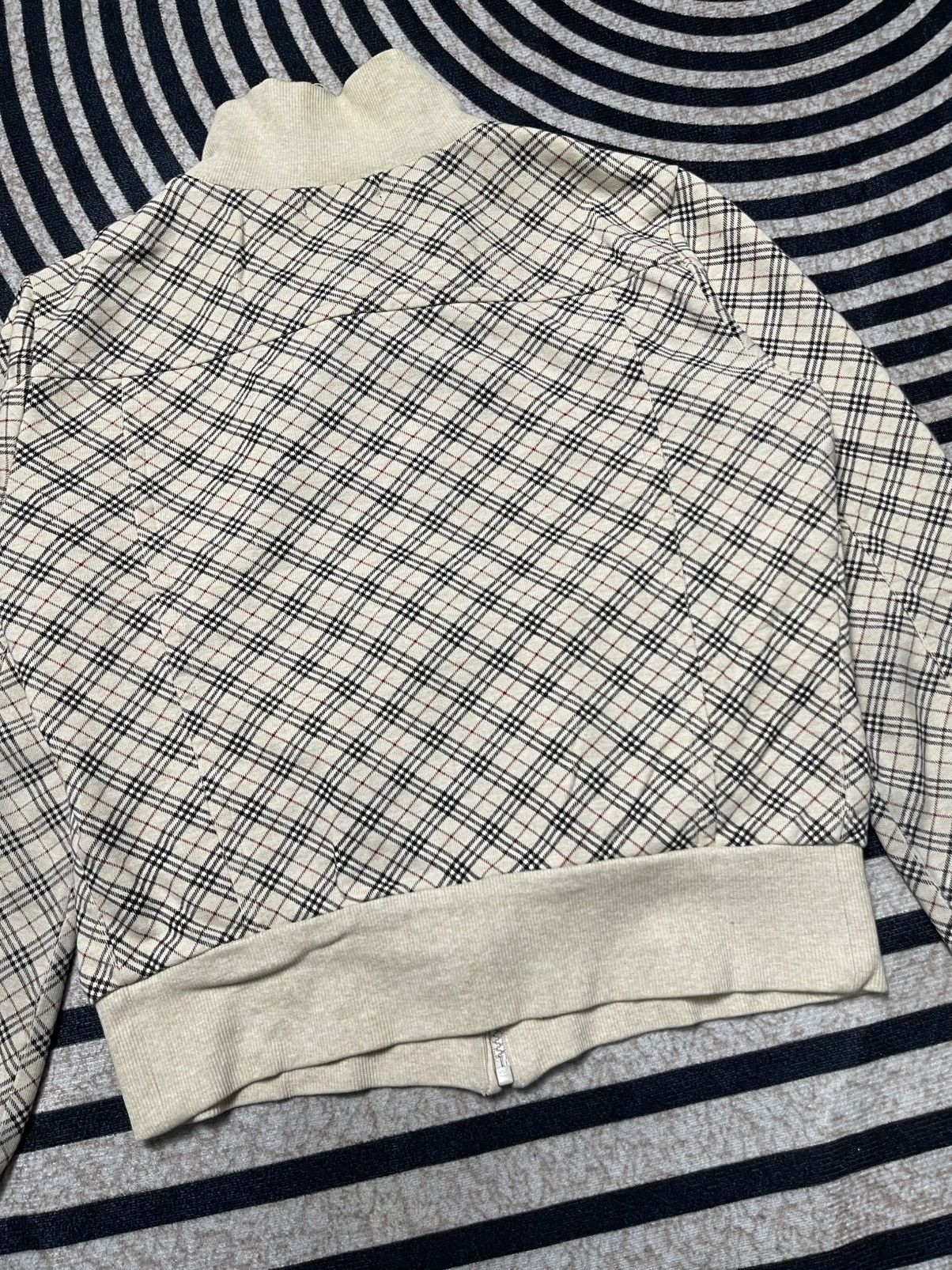 Burberry 🐐90s BURBERRY LONDON BLUE LABEL NOVACHECK SWEATER Size XS / US 0-2 / IT 36-38 - 16 Thumbnail