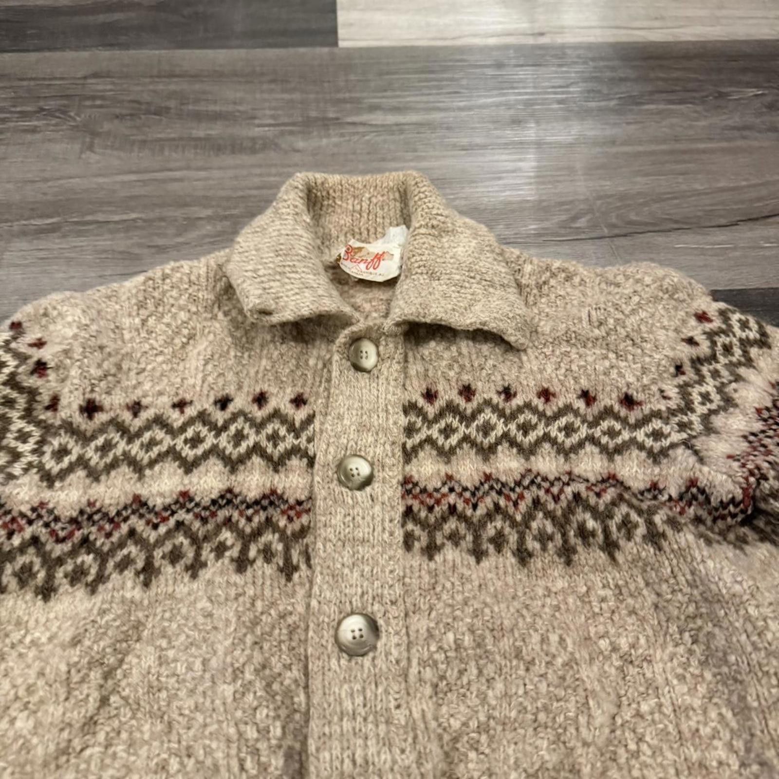 Other vintage Banff button up cardigan sweater 70s/80s S/M Size S / US 4 / IT 40 - 2 Thumbnail