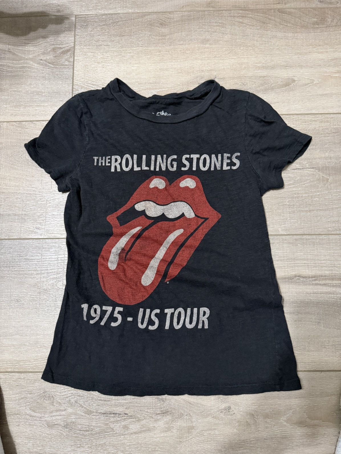 The Rolling Stones Vintage Rolling Stones Tee Size S / US 4 / IT 40 - 1 Thumbnail