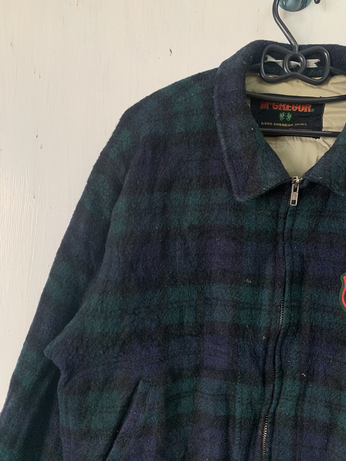 McGregor Big Logo McGregor Official Wool Blend Checkered Jacket Size US M / EU 48-50 / 2 - 5 Thumbnail