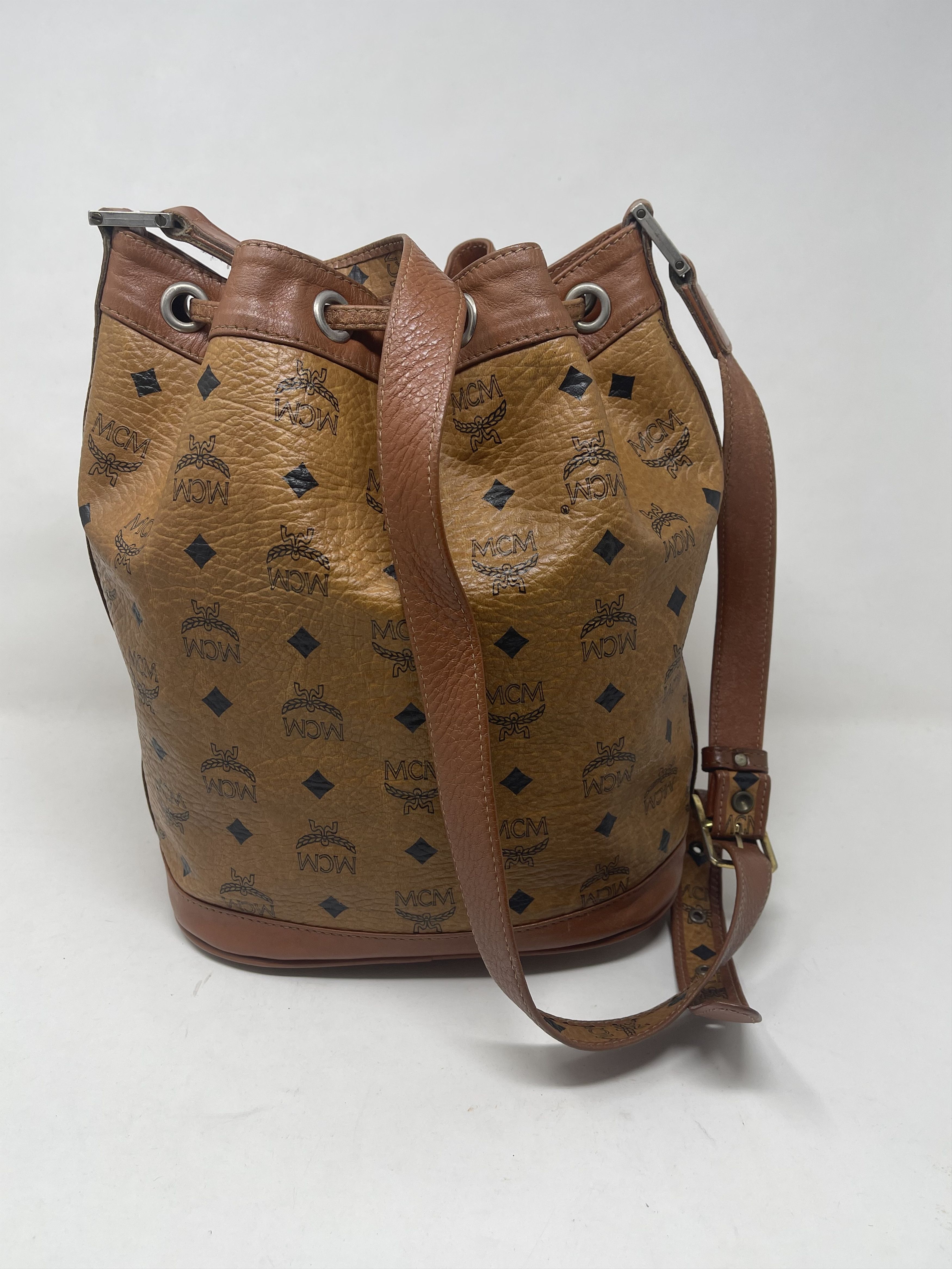 MCM Vintage MCM Cross Body Bucket Design Size ONE SIZE - 2 Thumbnail