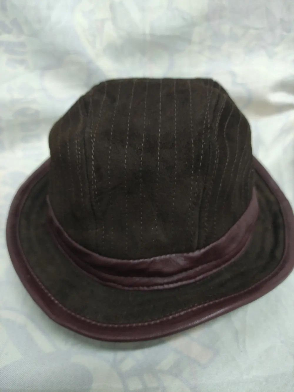 Vera Pelle VERA PELLE VINTAGE LEATHER HAT Size ONE SIZE - 2 Thumbnail