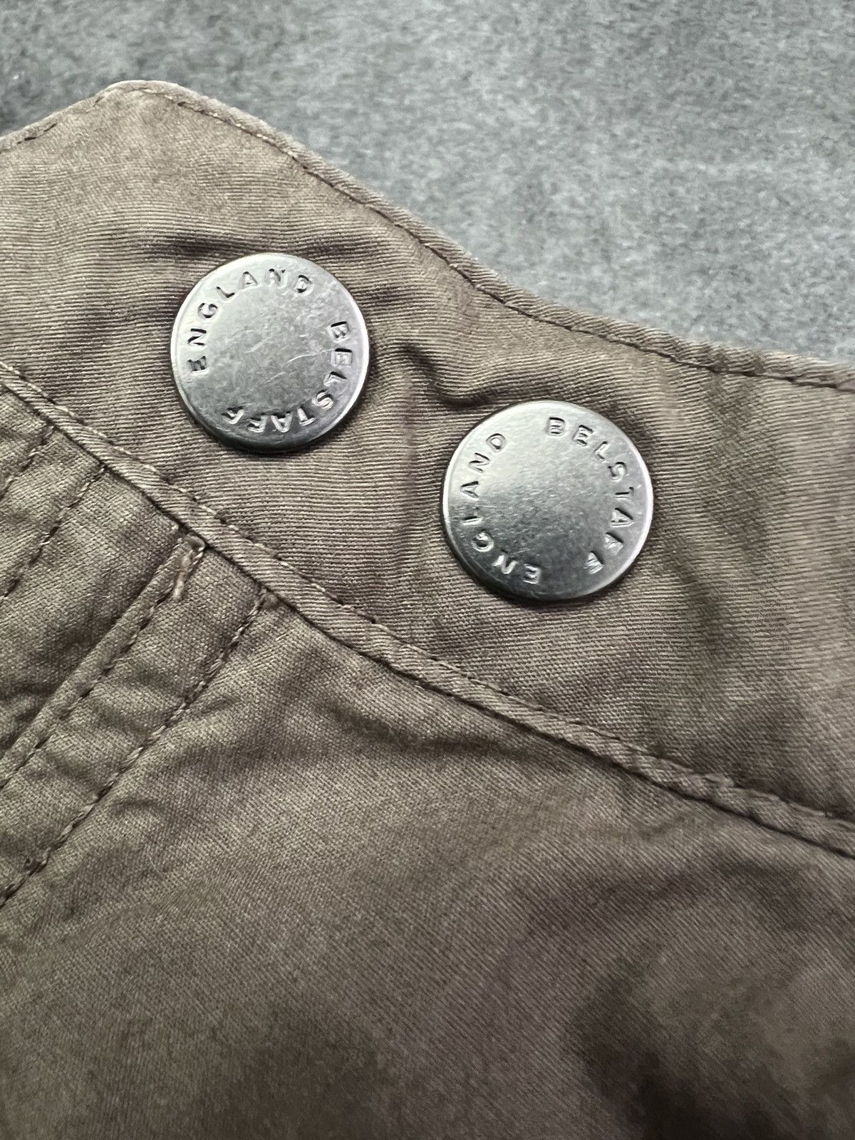 Belstaff × Vintage Vintage Belstaff cropped biker racing nylon Jacket Size US M / EU 48-50 / 2 - 9 Thumbnail