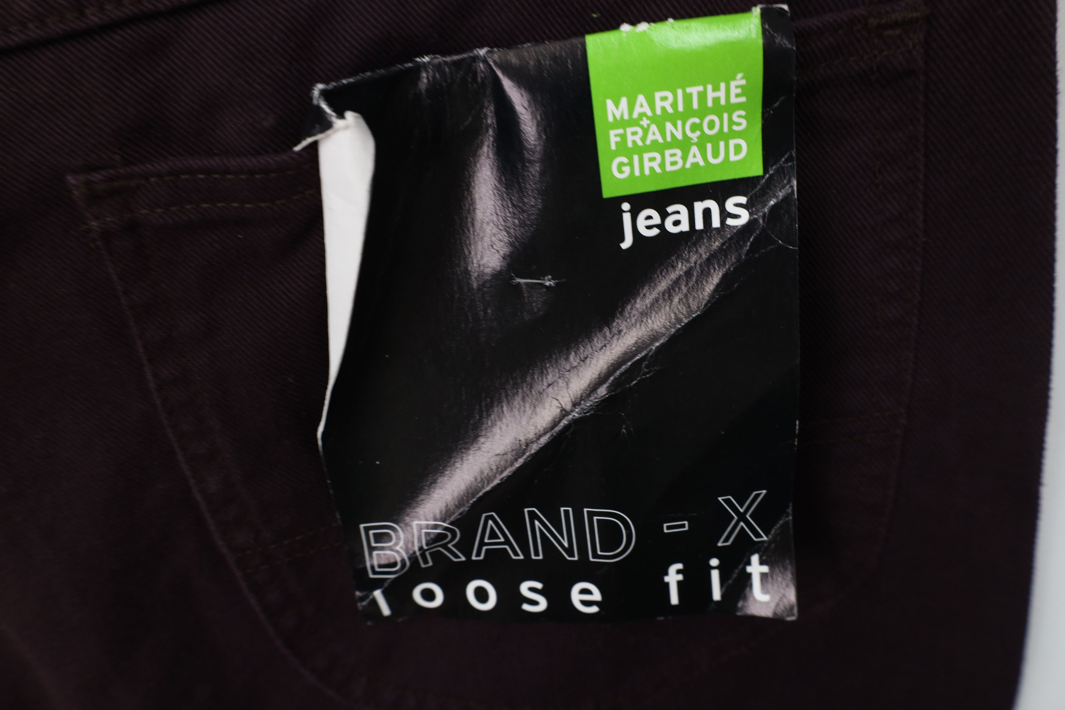 Marithe + Francois Girbaud Deadstock Vintage 90s Marithe Francois Girbaud Jeans Size US 38 / EU 54 - 15 Thumbnail