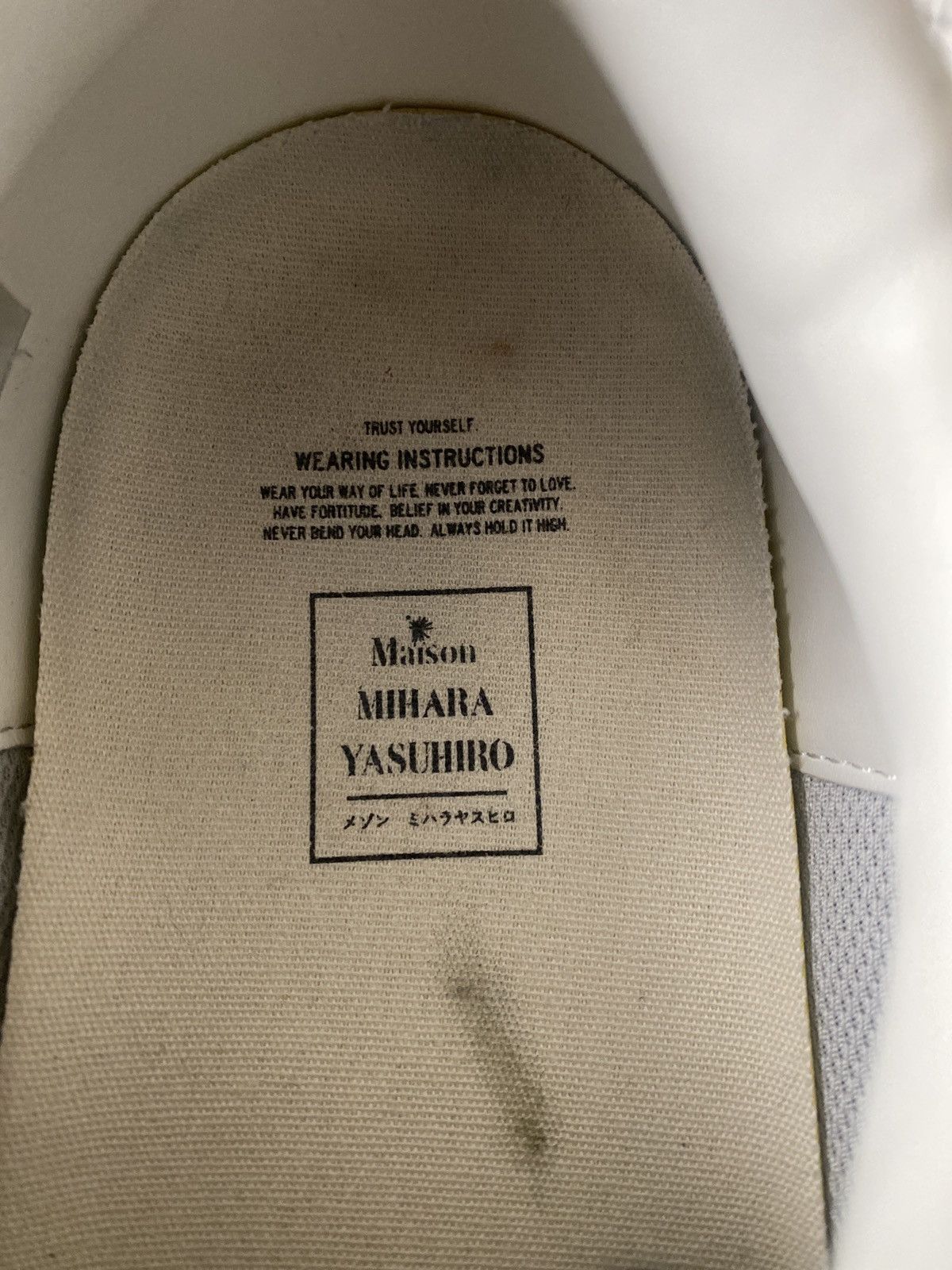 Maison MIHARA YASUHIRO MMY Wayne OG Sole Over-Dyed Canvas Low Top Sneaker Sz46 Size US 13 / EU 46 - 17 Thumbnail