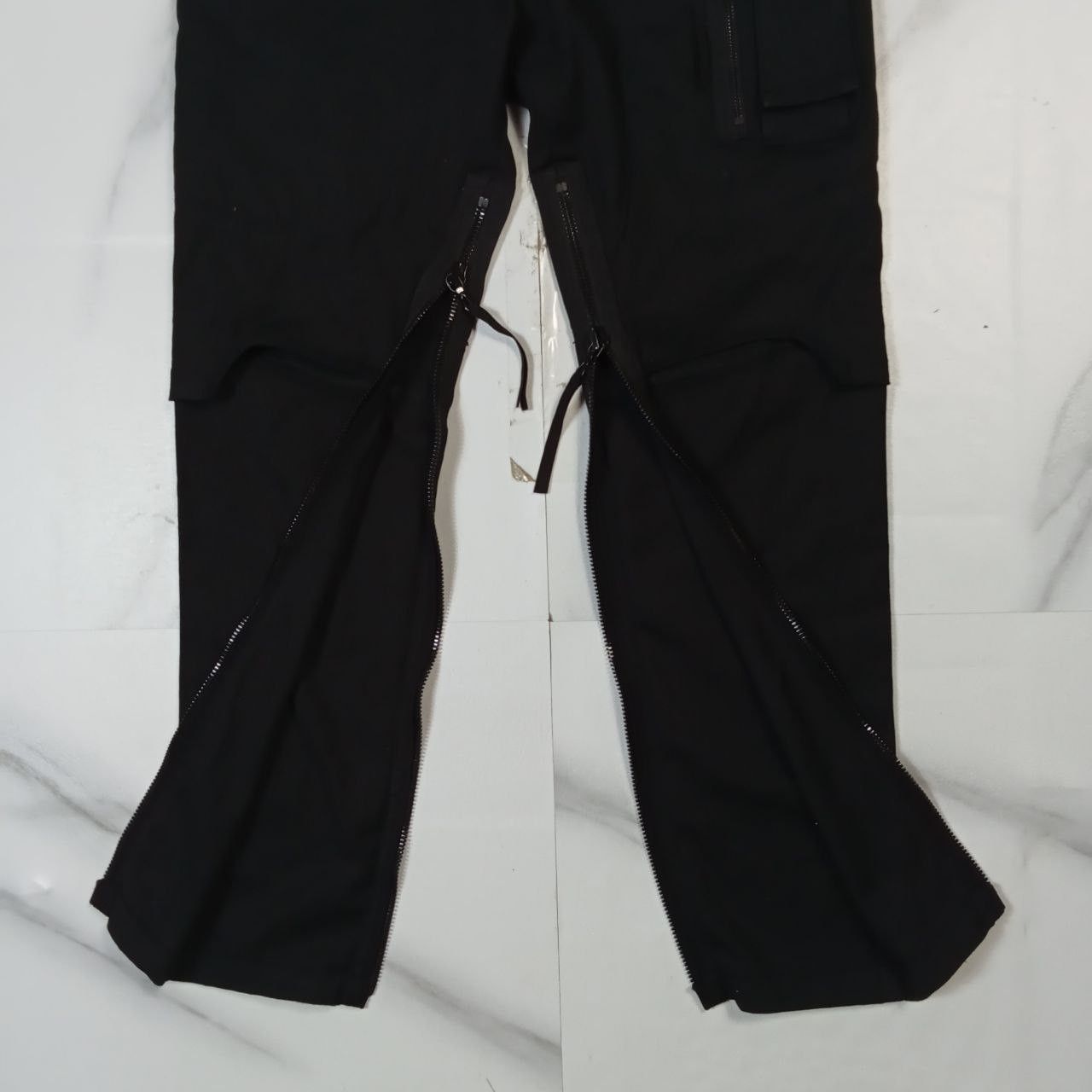 Julius Julius x IT - s/s'18 - Open Knee Twill Inseam - Satin Pants Size US 30 / EU 46 - 10 Thumbnail
