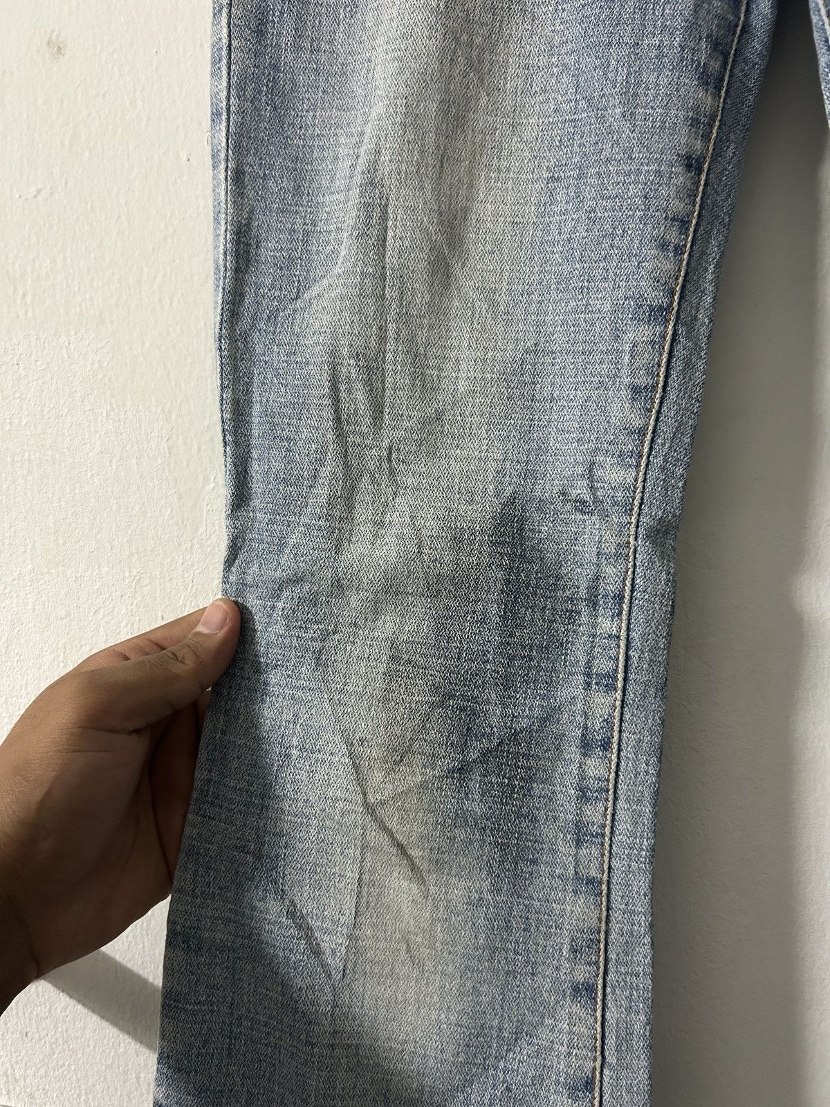 If Six Was Nine Flared glitter whiskered jeans fade lgb style japanese denim Size 28" / US 6 / IT 42 - 3 Thumbnail